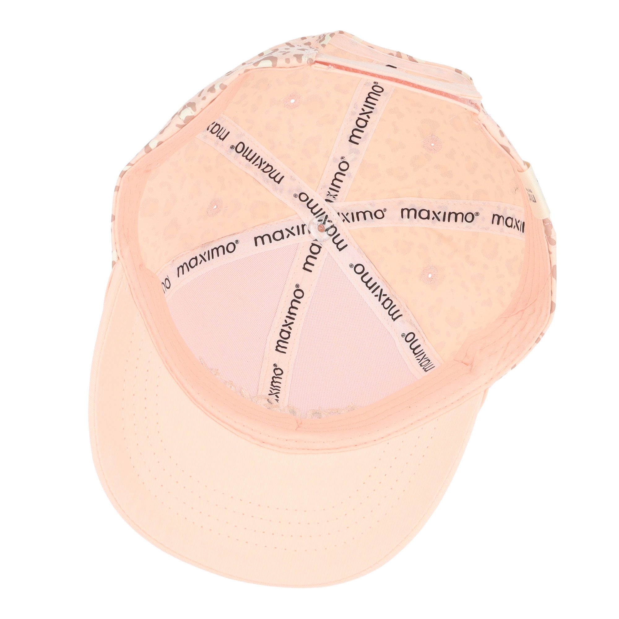 MAXIMO Baseball Cap mit Animal-Print, mit Öhrchen, mit 3D-Stickerei, Baumwolle