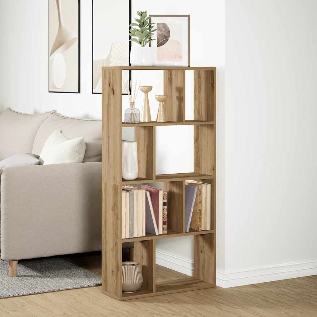 vidaXL Bücherregal Bücherregal Artisan-Eiche 60x20x120 cm günstig online kaufen