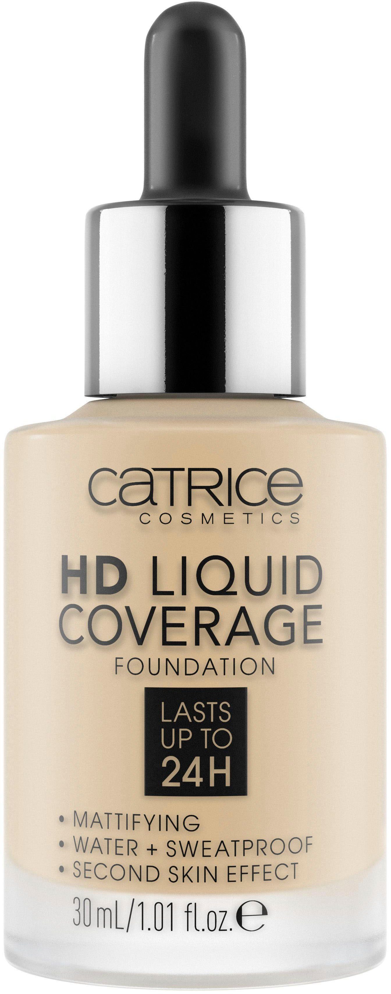 Catrice Foundation HD LIQUID COVERAGE FOUNDATION, mit leichter Textur