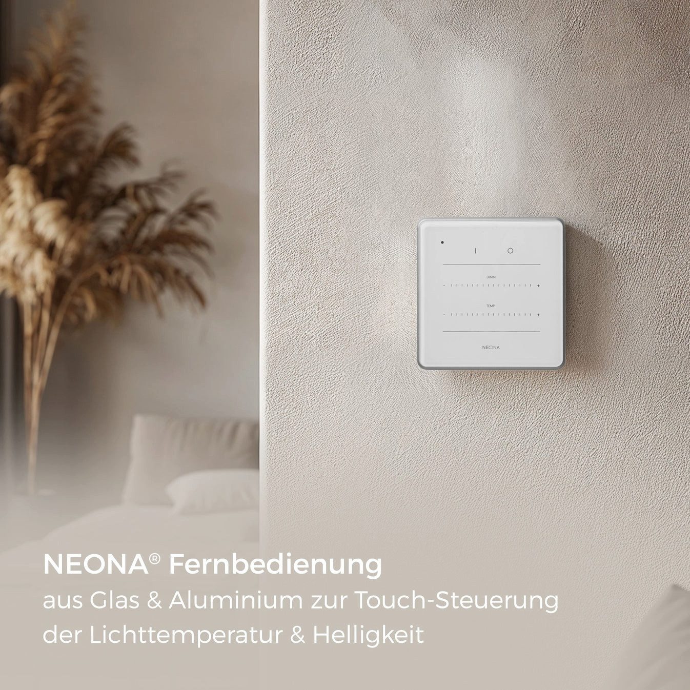 Neona LED Stehlampe HELIOS Weiß, Dimmbar günstig online kaufen