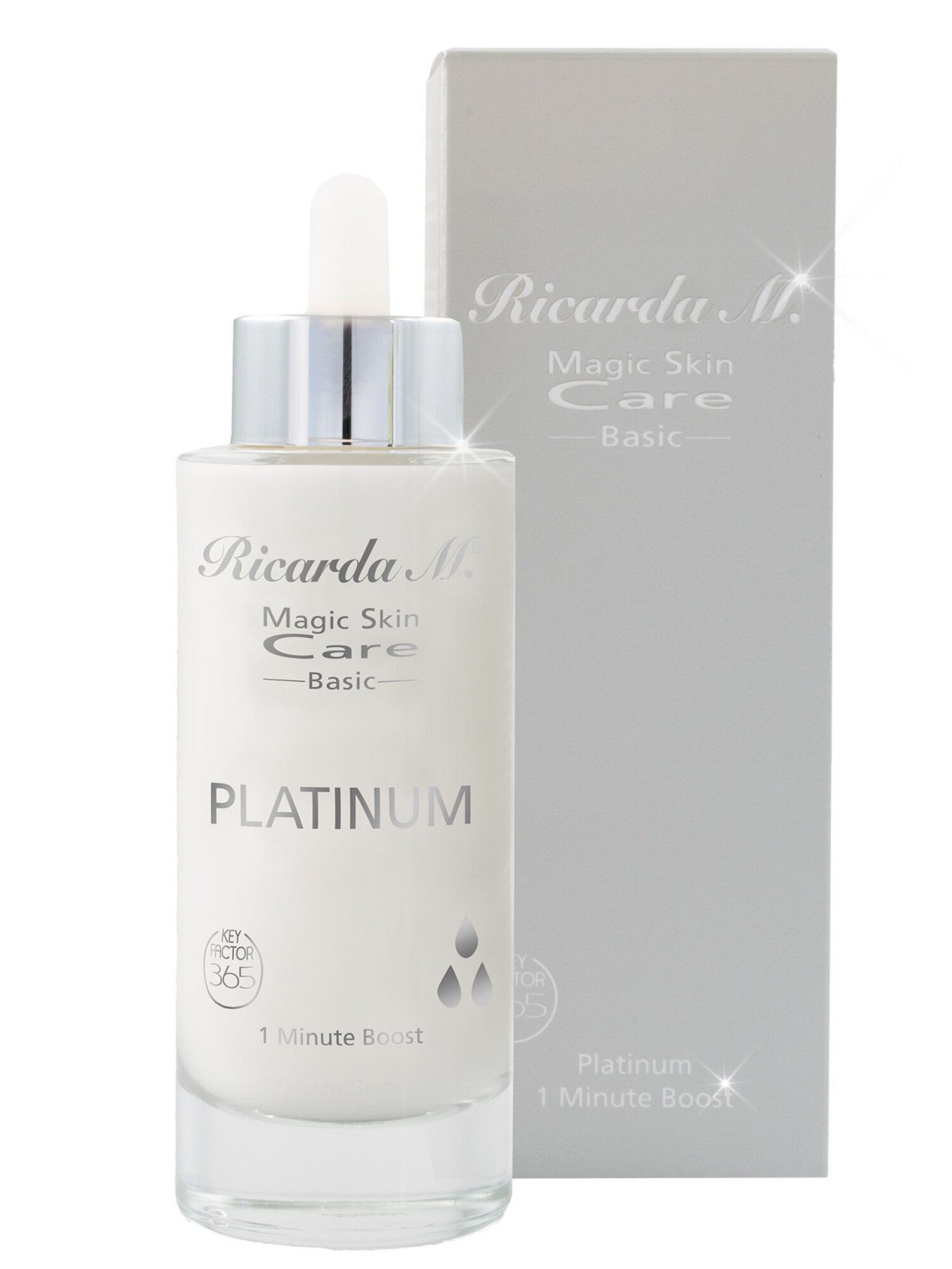 Ricarda M. Anti-Falten-Serum "MSC Basic Platinum 1 Minute Boost" 1, 1-tlg., mit Anti-Aging-Formel (studienbelegt): Super-Boost-Lifting