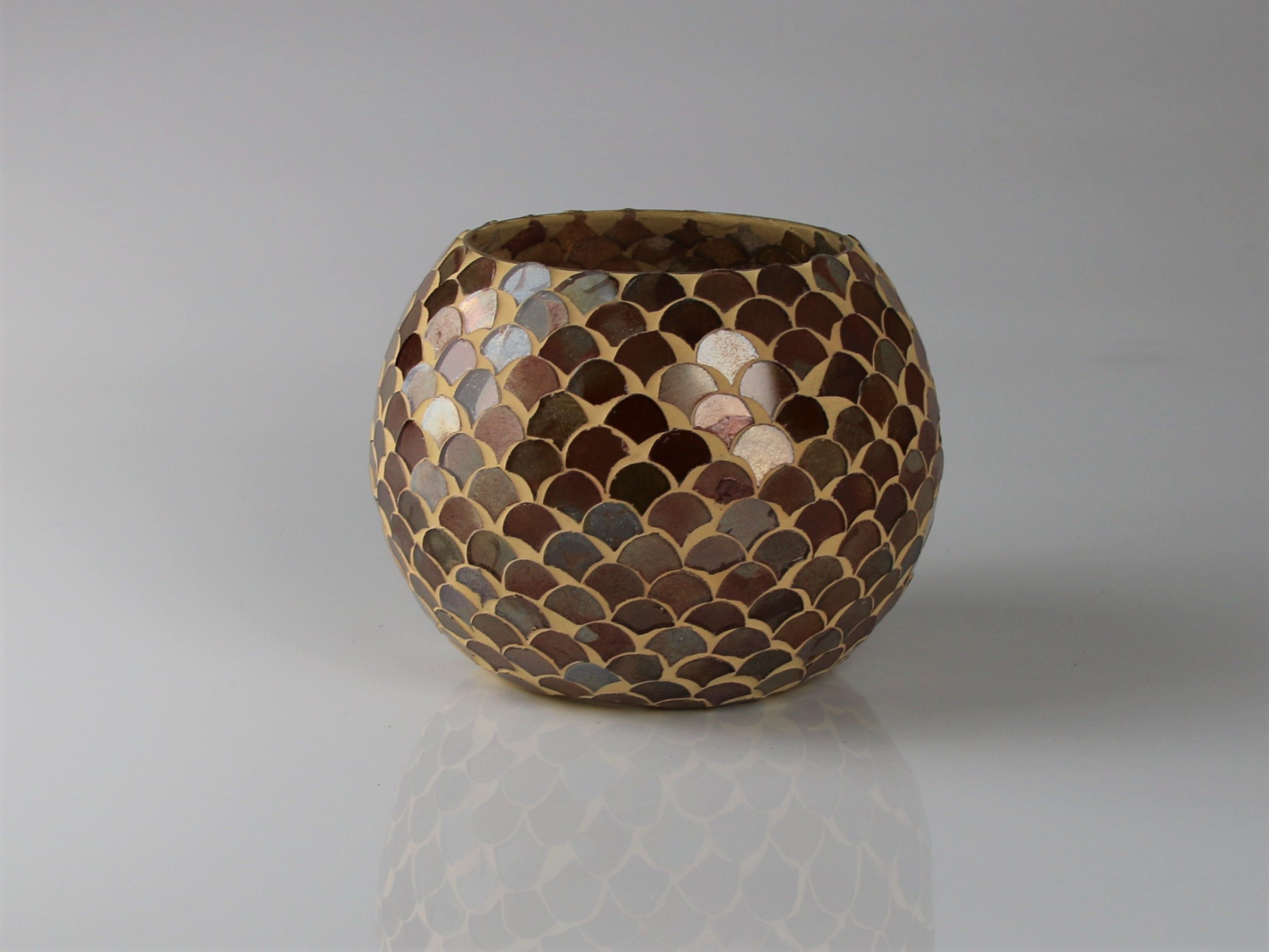 AM Design Windlicht aus Steingut (2 St), 2er Set, BxH: 15x10 cm