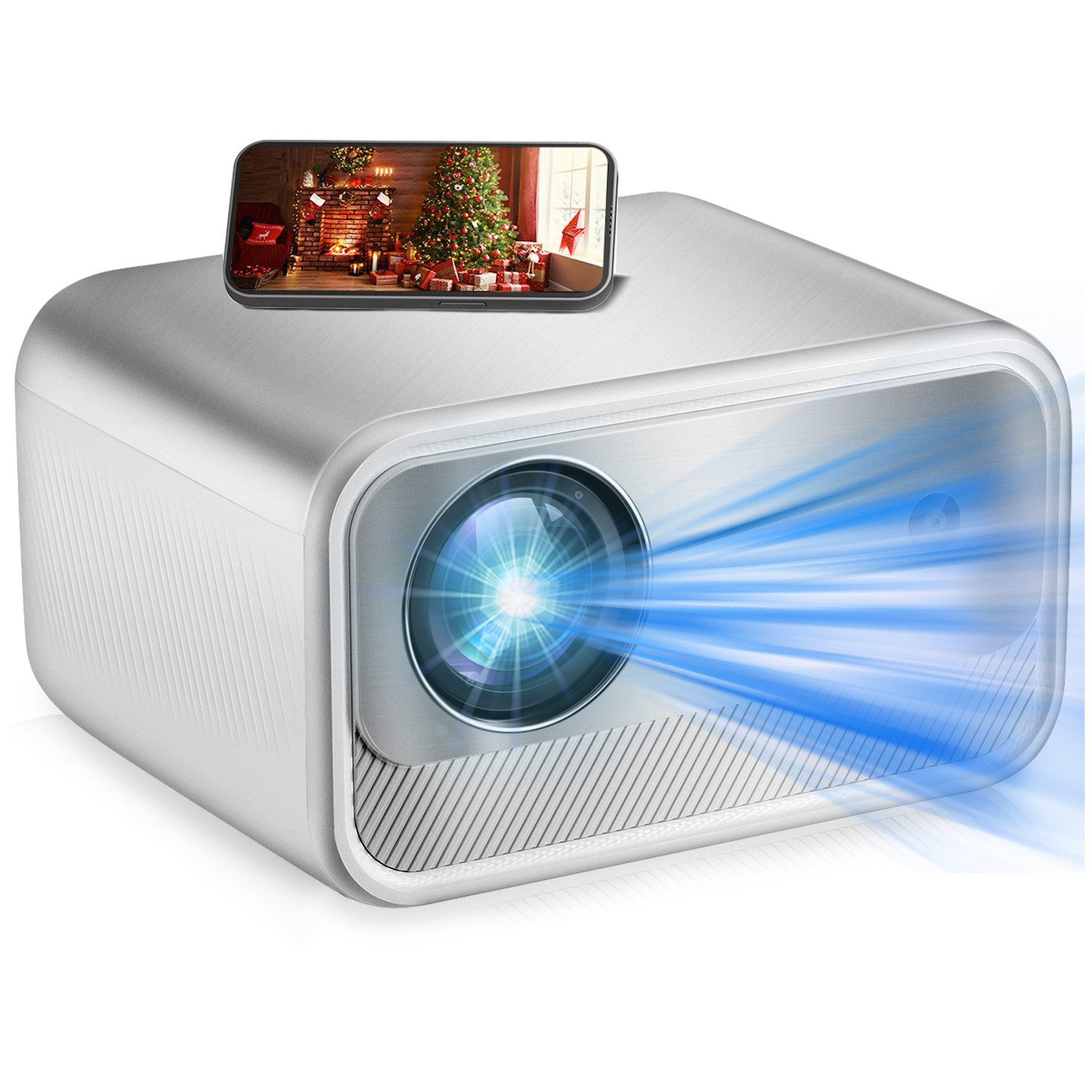 Native 1080P Projektor WiFi Bluetooth LED-Beamer LED-Beamer