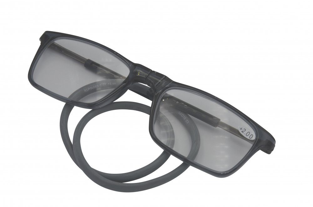 Gamswild Lesebrille GAMSSTYLE +1,0 +1,5 +2,0 +2,5 dpt Magnetlesebrille Unisex Lesehilfe, Lesebrille in braun, grau, blau