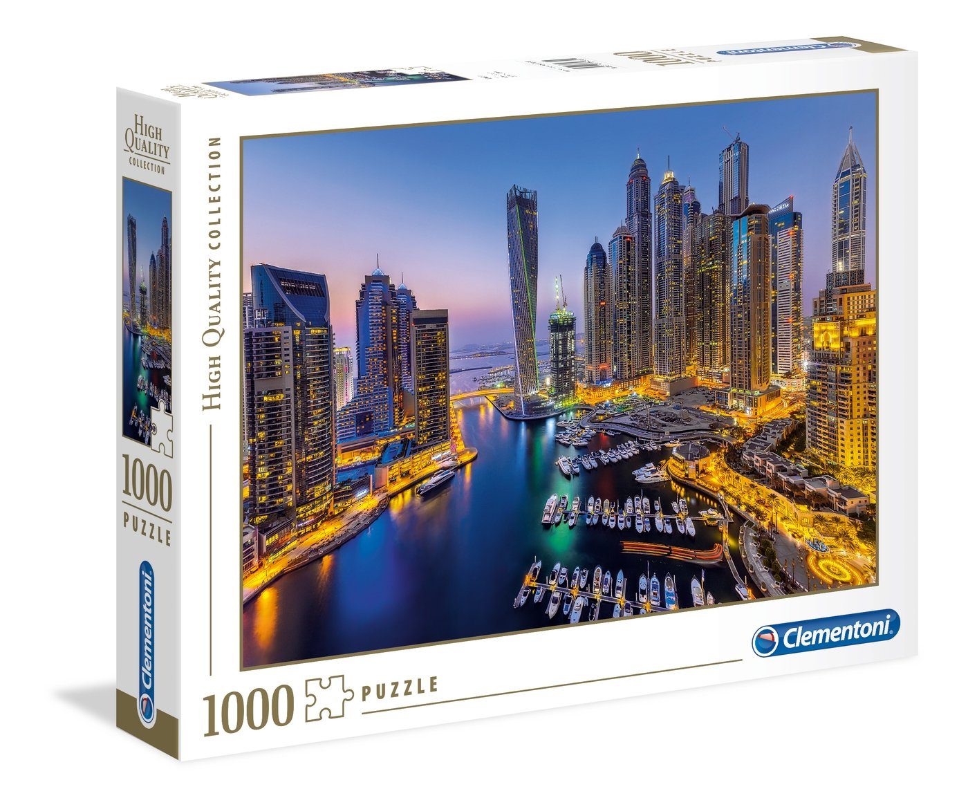 Clementoni® Puzzle Clementoni 39381 Dubai 1000 Teile Puzzle, Puzzleteile