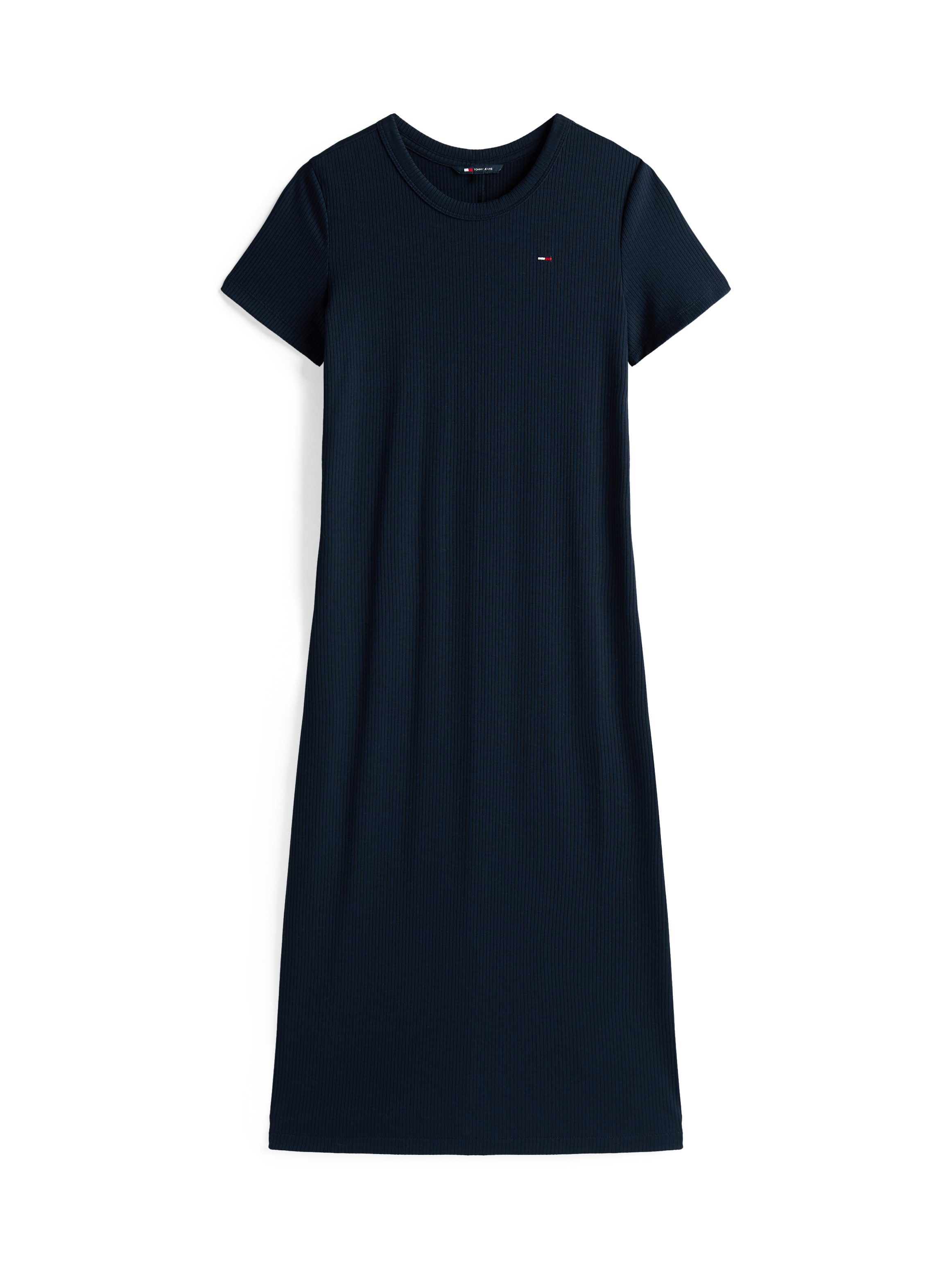 Tommy Jeans Jerseykleid TJW RIB BODYCON MIDI DRESS mit gerippter Struktur