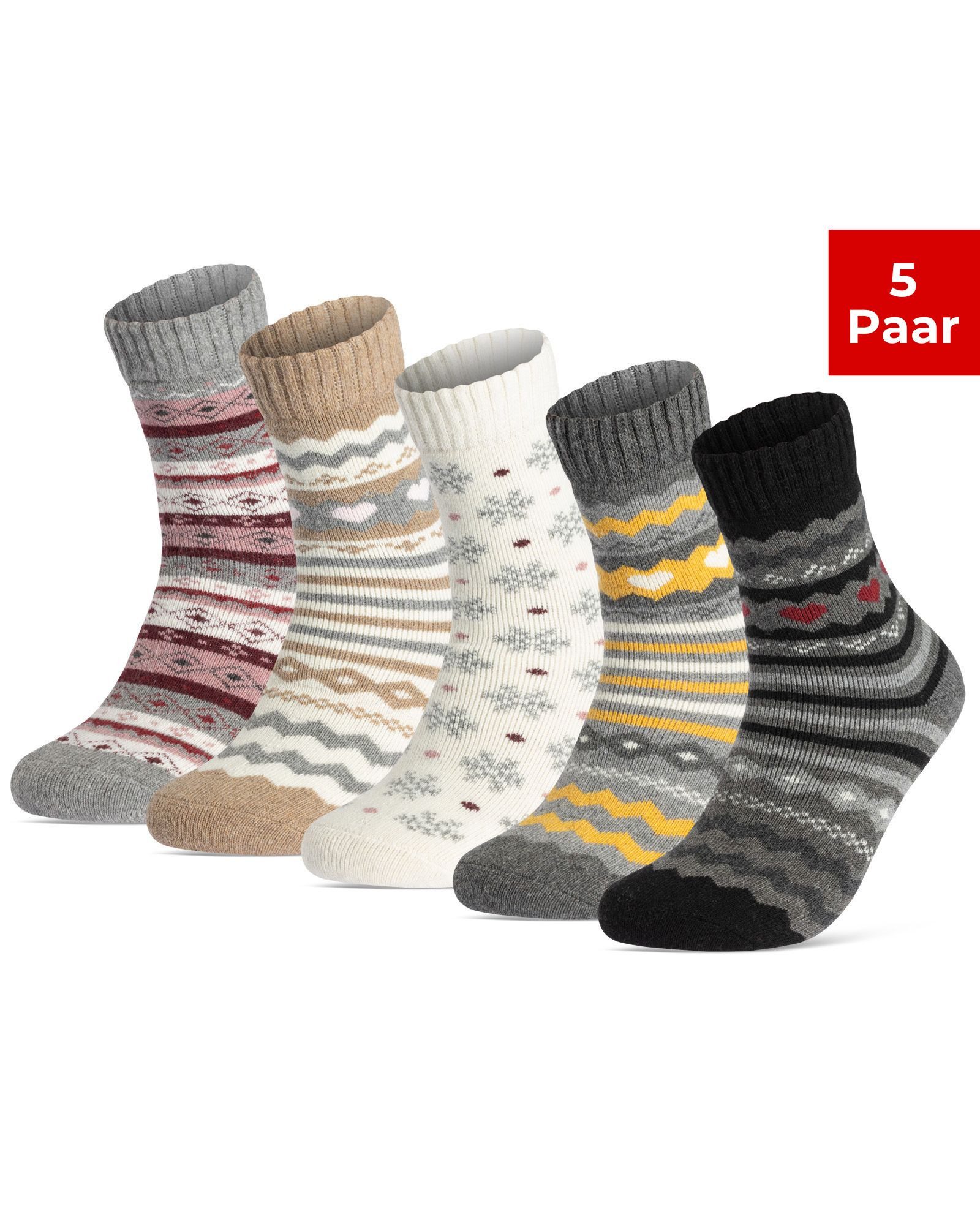 sockenkauf24 Thermosocken Damen Wintersocken warme Wollsocken Vollfrottee m günstig online kaufen