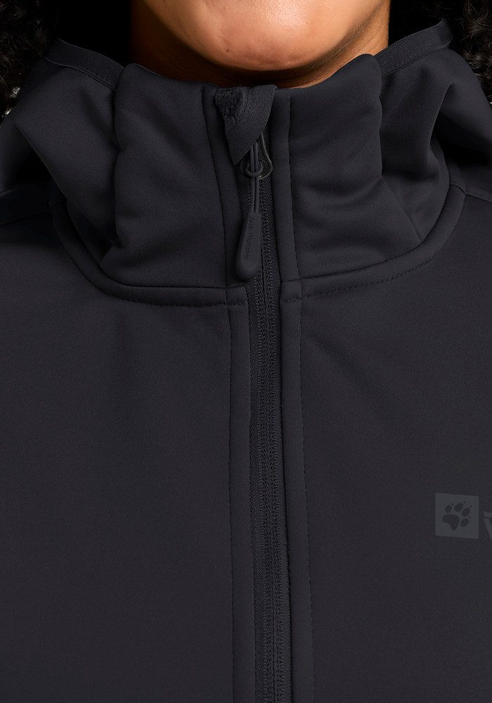 Jack Wolfskin Softshelljacke WINDHAIN HOODY W