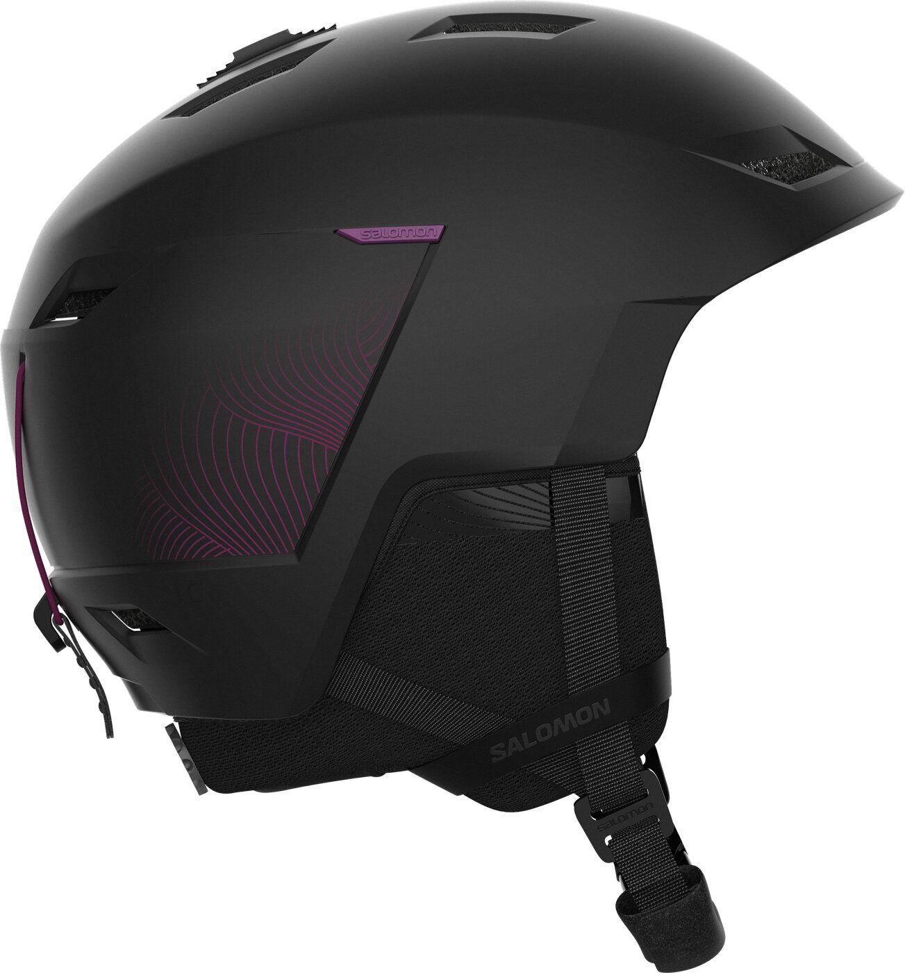 Salomon Skihelm HELMET ICON LT PRO Black BLACK/