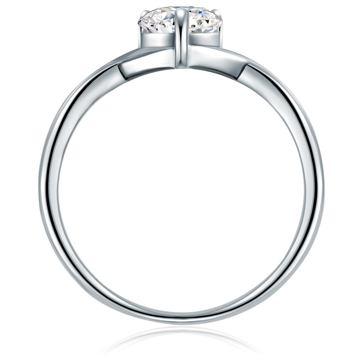 Trilani Silberring Herz silber, in Sterling günstig online kaufen
