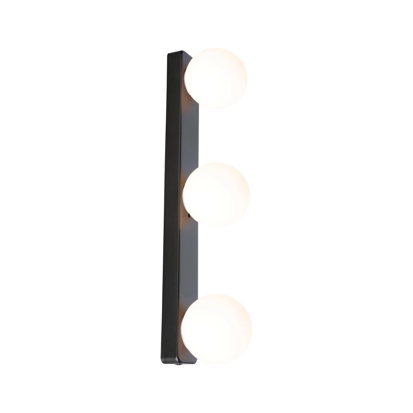 Paulmann Wandleuchte Selection Bathroom Gove IP44 max. 3x20W Balken Glas/Metall, ohne Leuchtmittel, G9