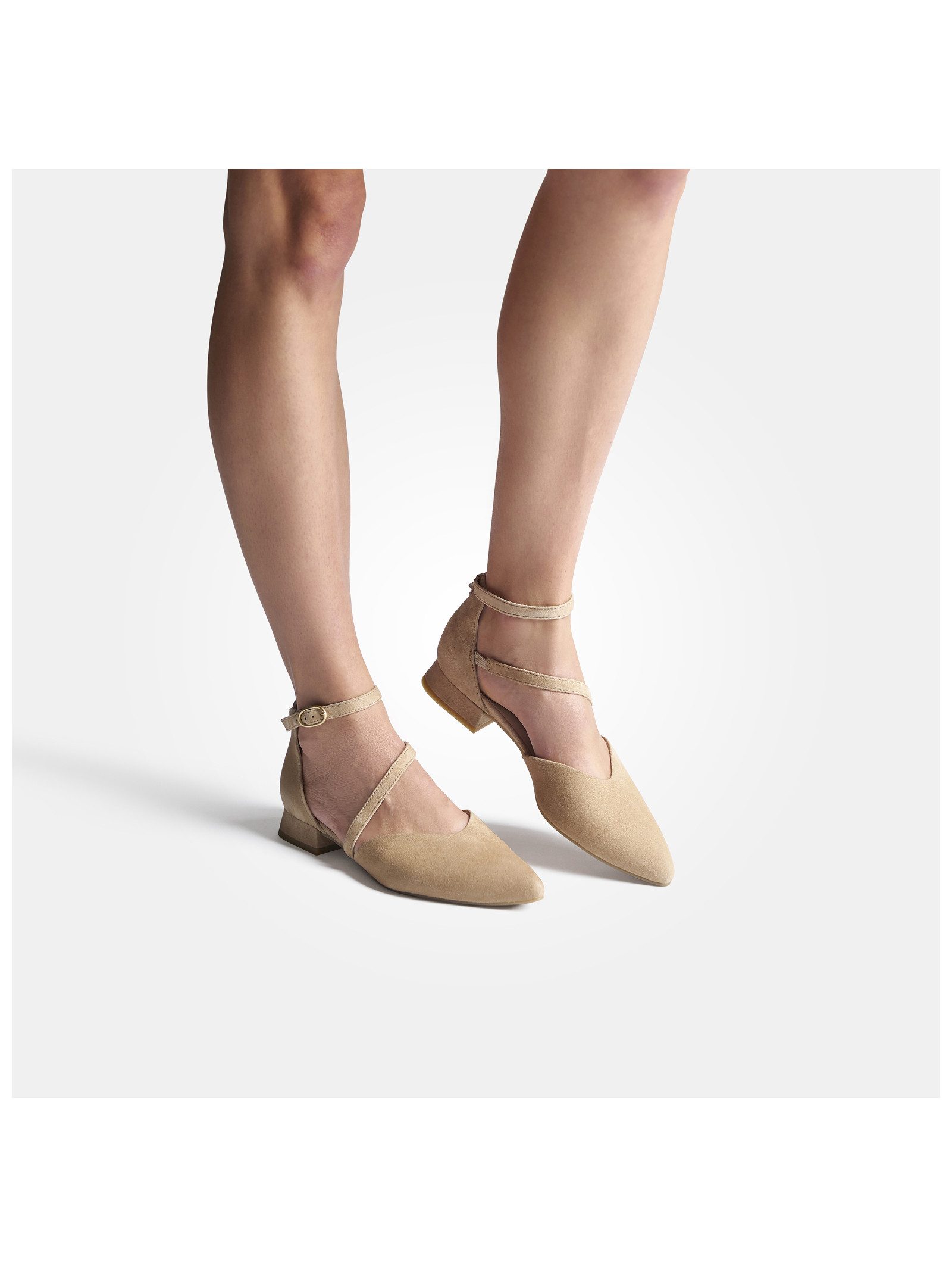 Paul Green Paul Green Ballerinas Leder Riemchenballerina günstig online kaufen