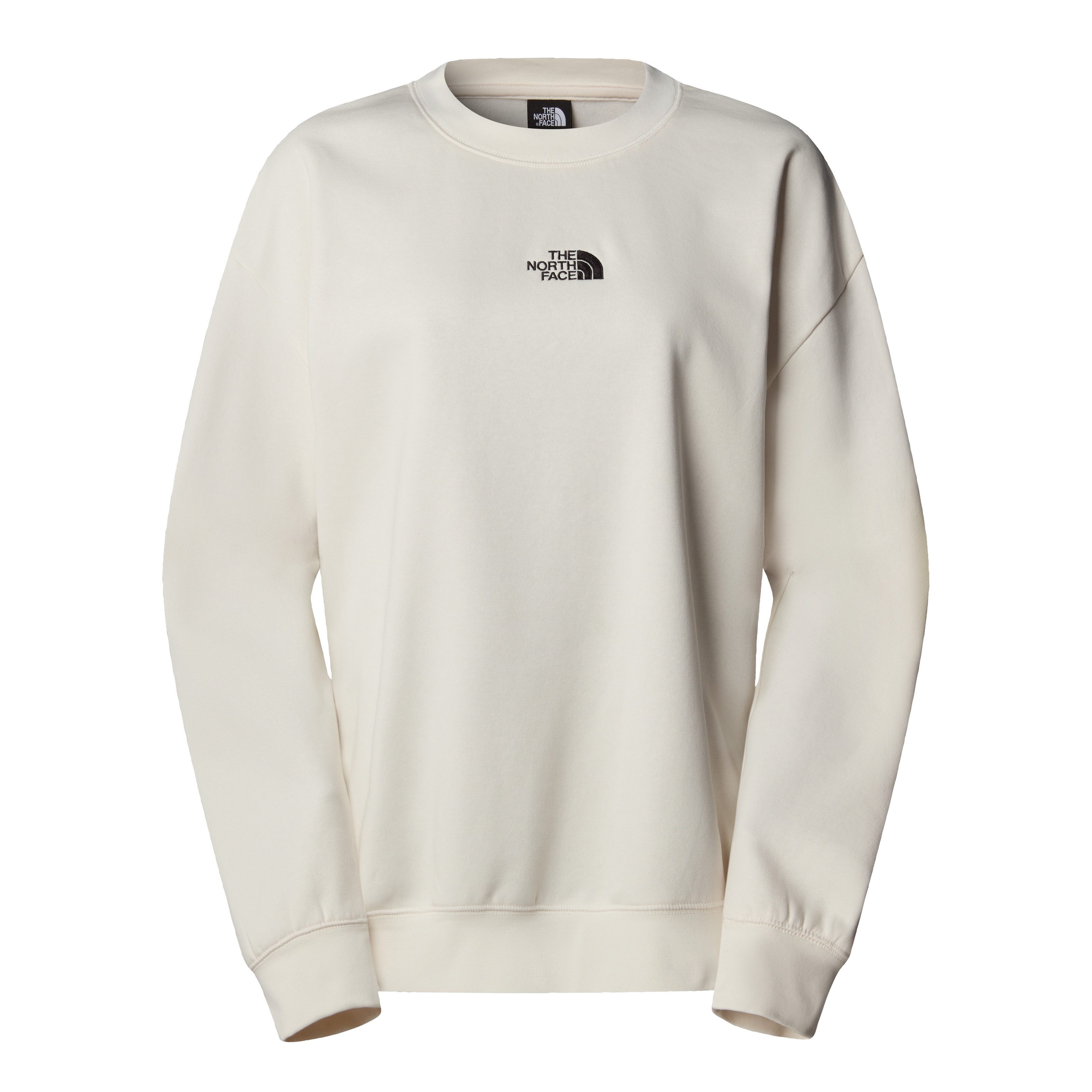 The North Face Sweatshirt W ESSENTIAL OVERSIZE CREW sportlicher Stil, aus Baumwolle und Polyester