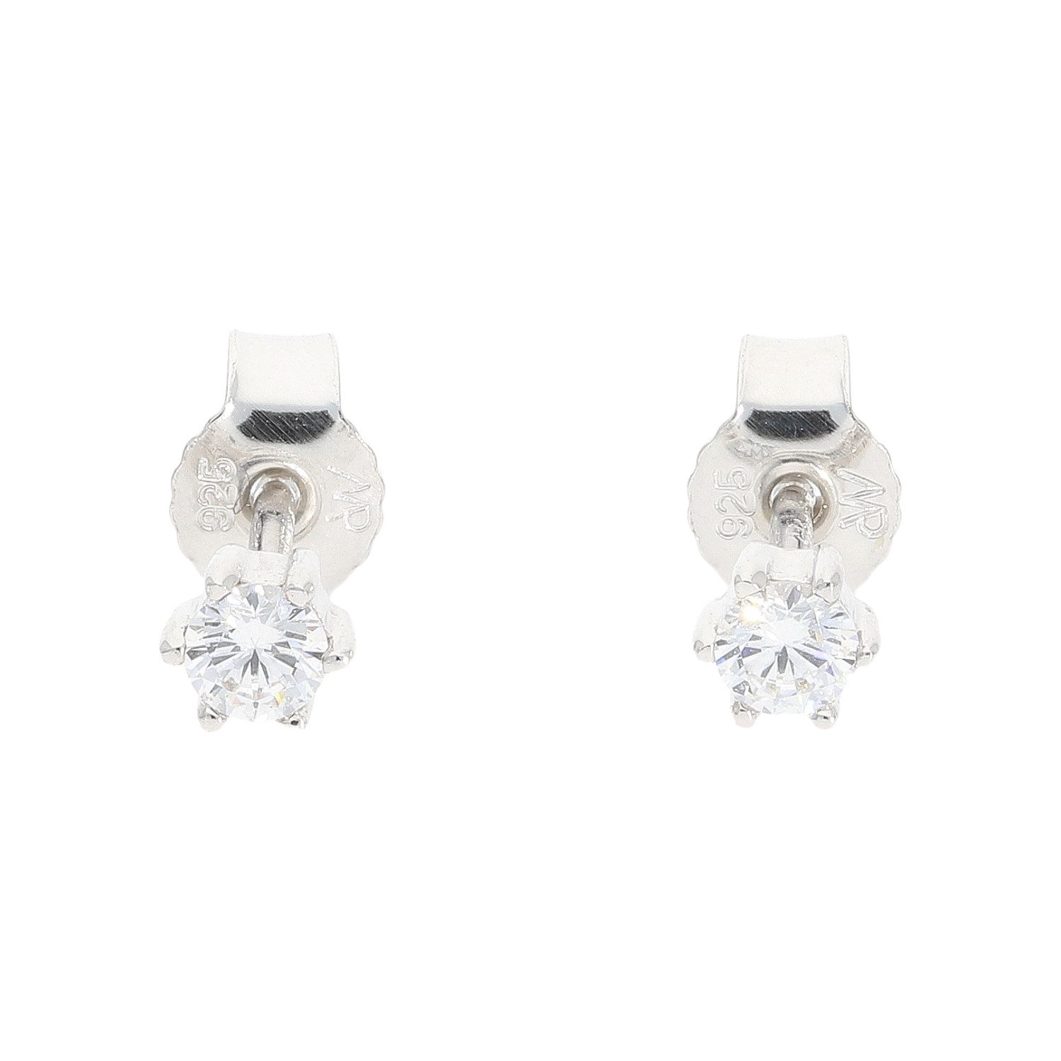 JuwelmaLux Paar Ohrstecker Ohrstecker Silber 925 Zirkonia JL20-06-1386 JuwelmaLux (kein Set, 2-tlg., inkl. edelm Schmucketui)