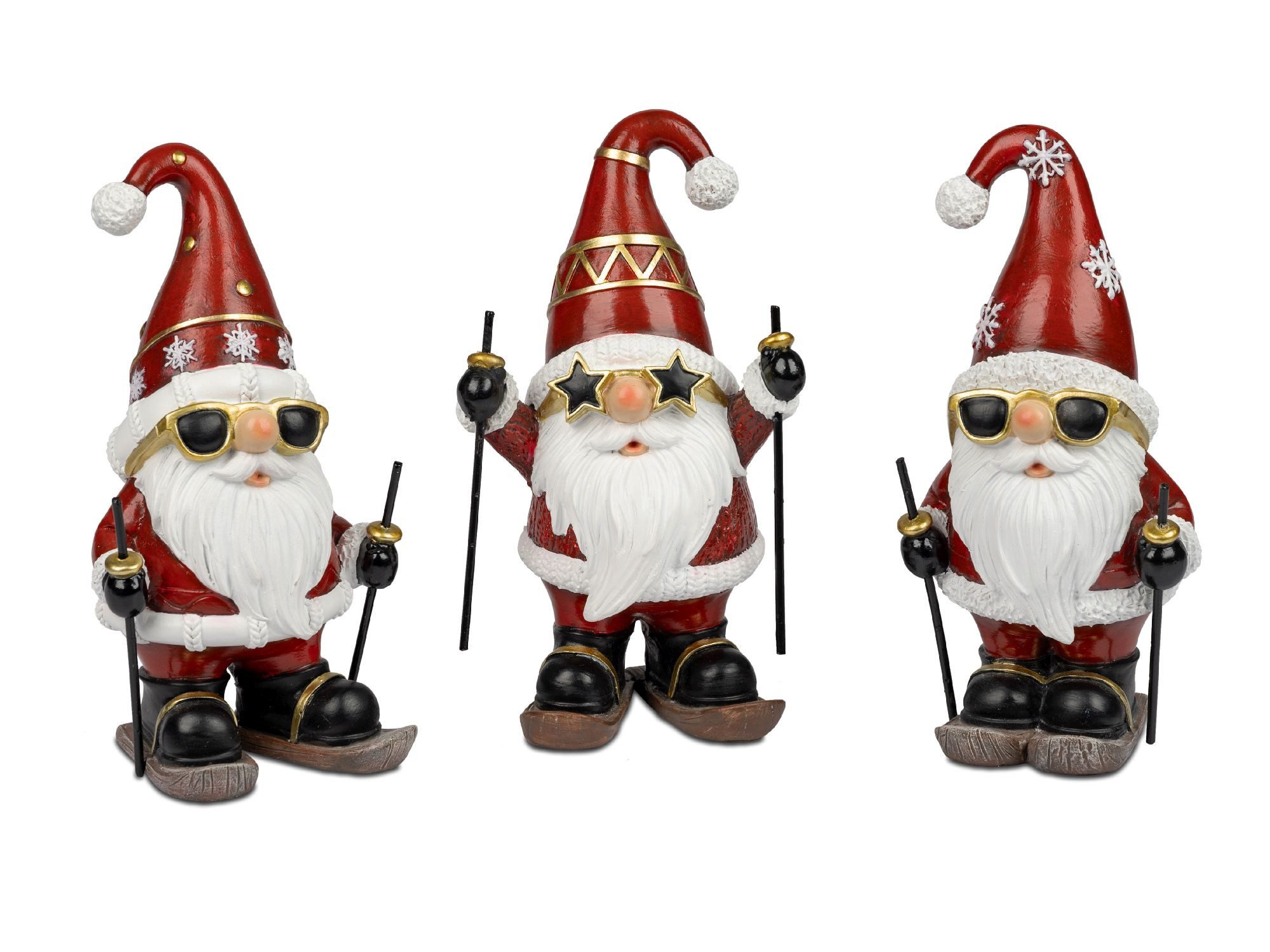 formano Dekofigur Winterzeit, Farbe: Mehrfarbig, Motiv: Weihnachtsmann günstig online kaufen