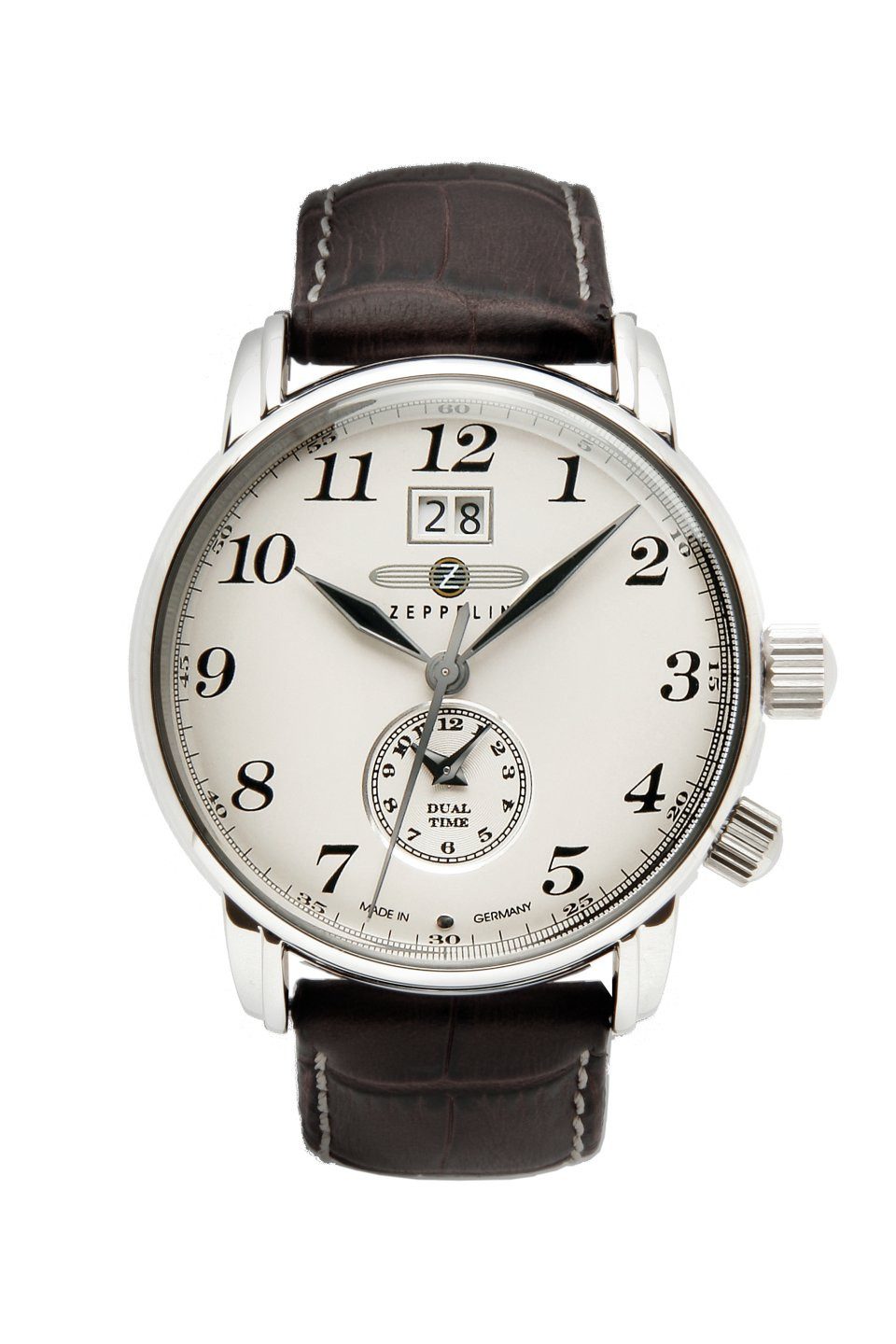 Quarzuhr LZ 127 Graf Zeppelin Dual Time 7644-5