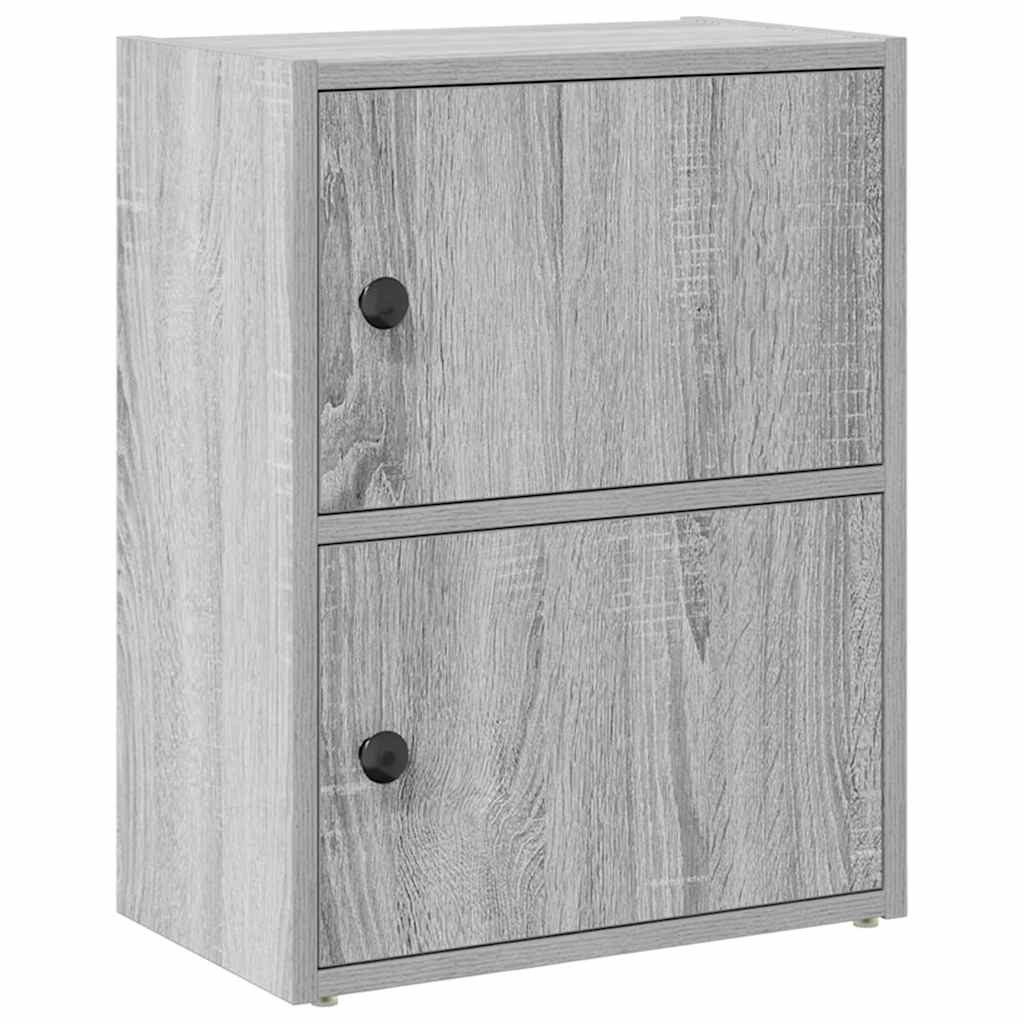 vidaXL Bücherregal Bücherregal Grau Sonoma 40x24x52 günstig online kaufen