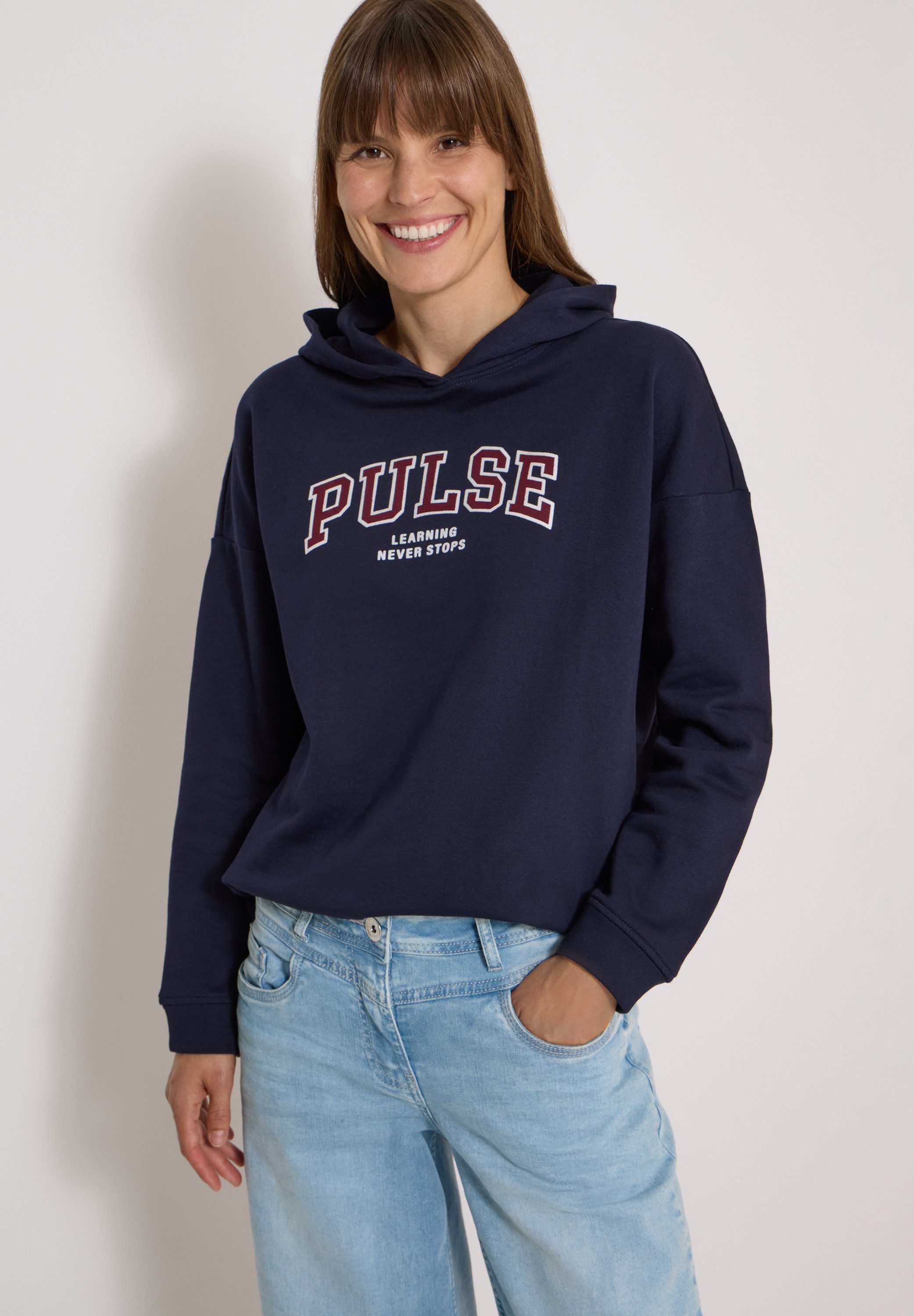 CECIL Sweatshirt aus reiner Baumwolle