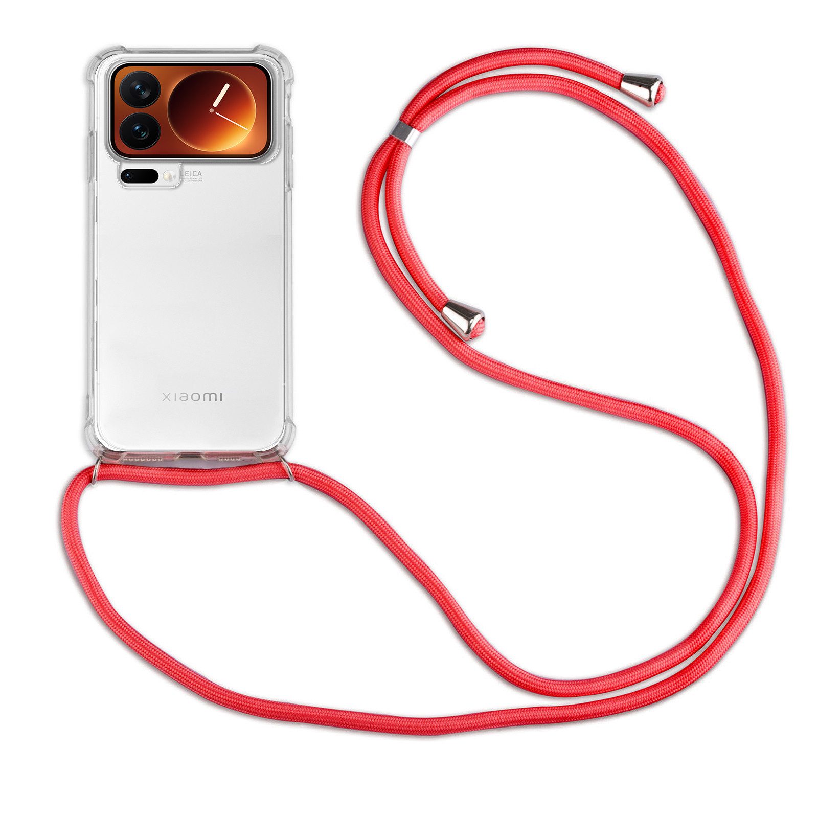 betterfon Handykette für Xiaomi 17 Pro Handyhülle mit Band & Kordel Bumper, Premium-Panzerung - stoßfest, kratzresistent & passgenau