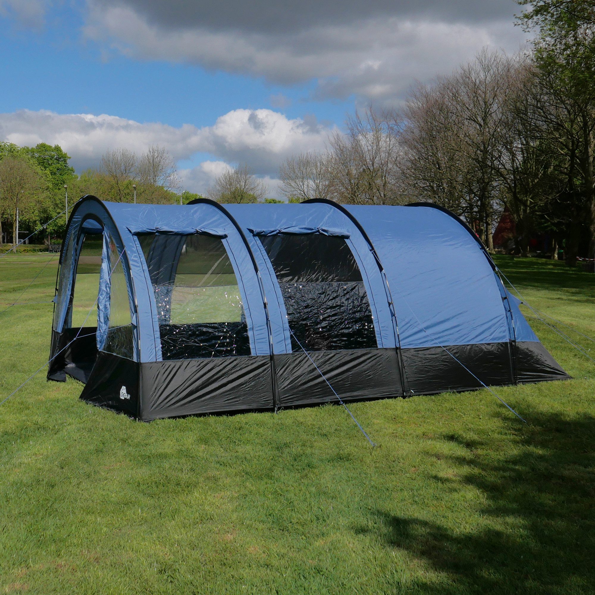 yourGEAR Tunnelzelt your GEAR Zelt Mistral - 6 Personen Tunnelzelt UV 50+, 3000 mm, Personen: 6