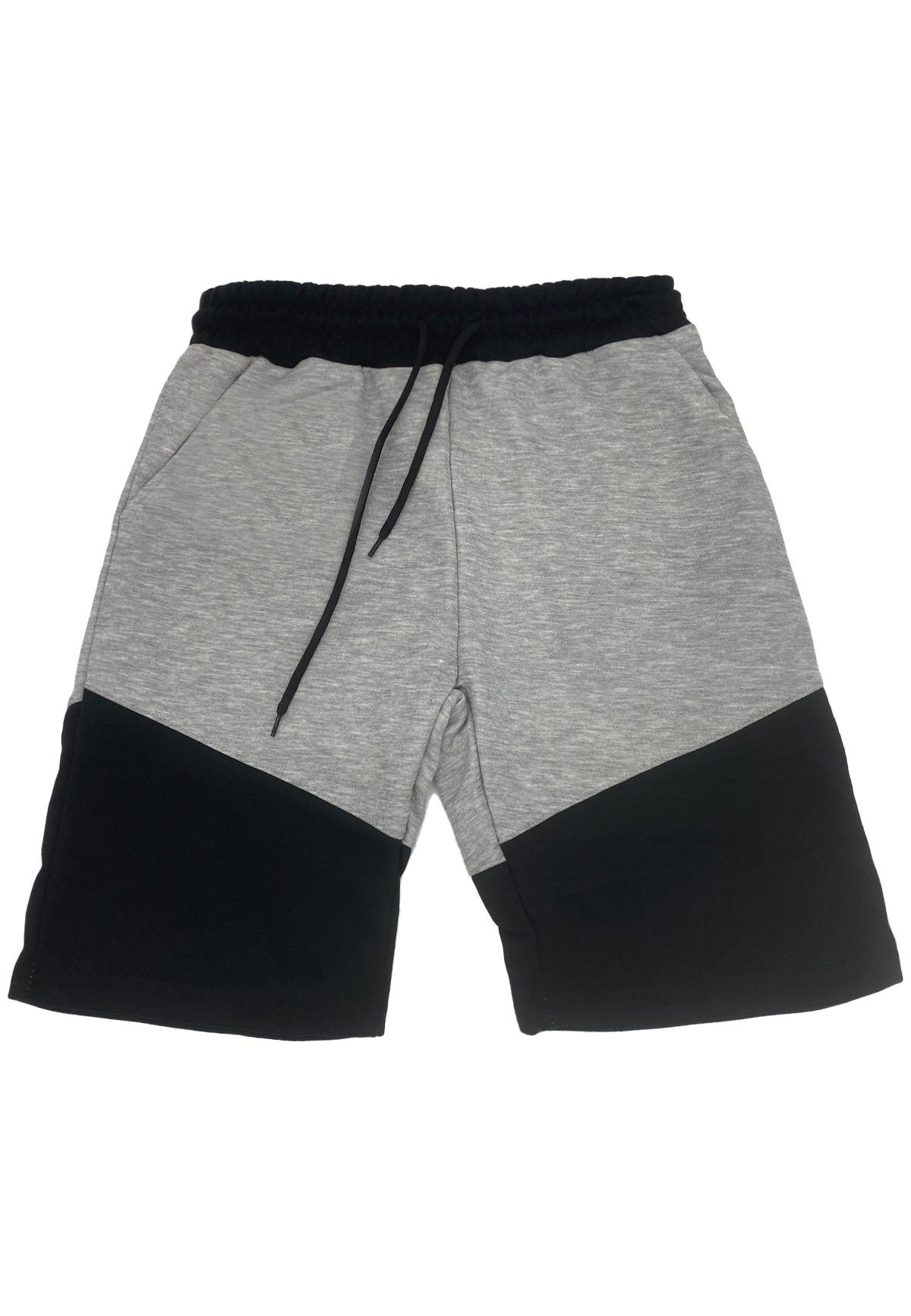 FORBEST Sweatshorts Kurze Basic Sport Sweat Shorts (1-tlg) 4128 in Hellgrau