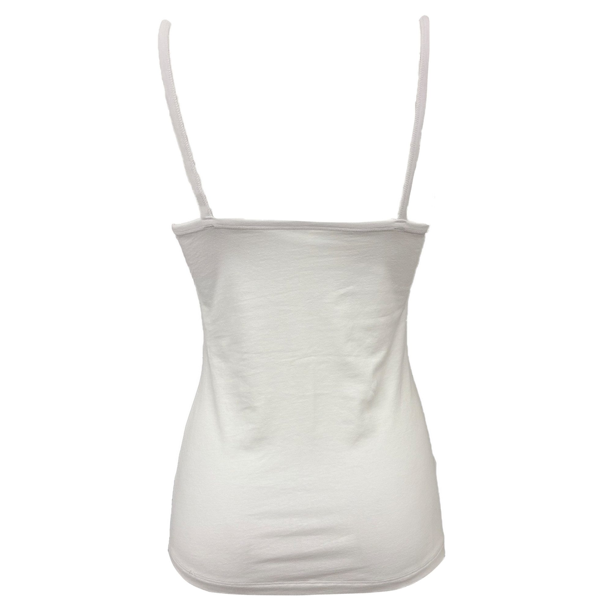 My Basic Unterhemd Singlet cotton (3er Pack) Spaghetti-Träger, V-Ausschnitt, Baumwollmix, elastisch, basic, bequem