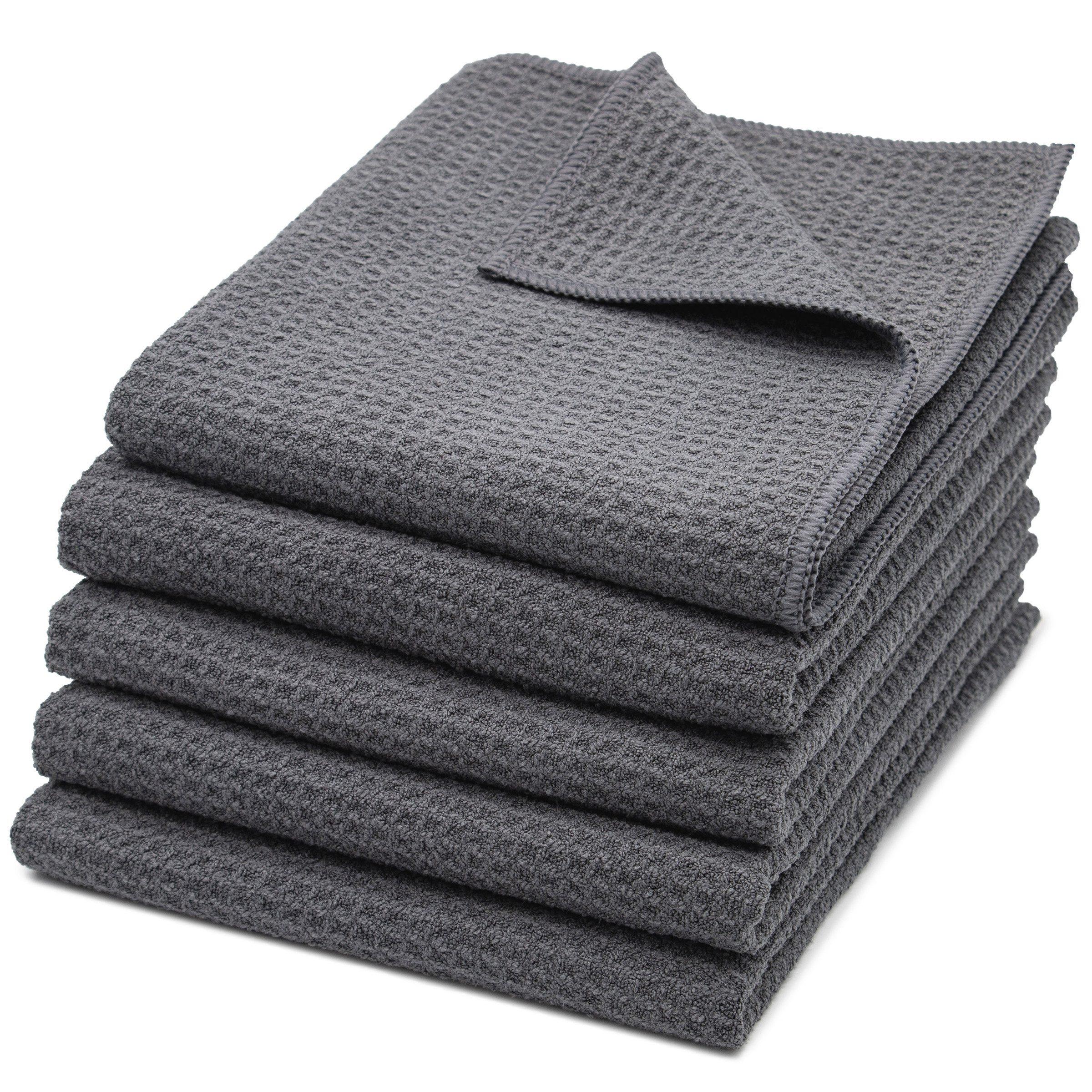 ZOLLNER Reinigungstücher (80% Polyester (recycled), 20% Polyamid, 40x70 cm, 5-tlg., saugstark, 40 x 70 cm, 80% Polyester (recycled), 20% Polyamid)