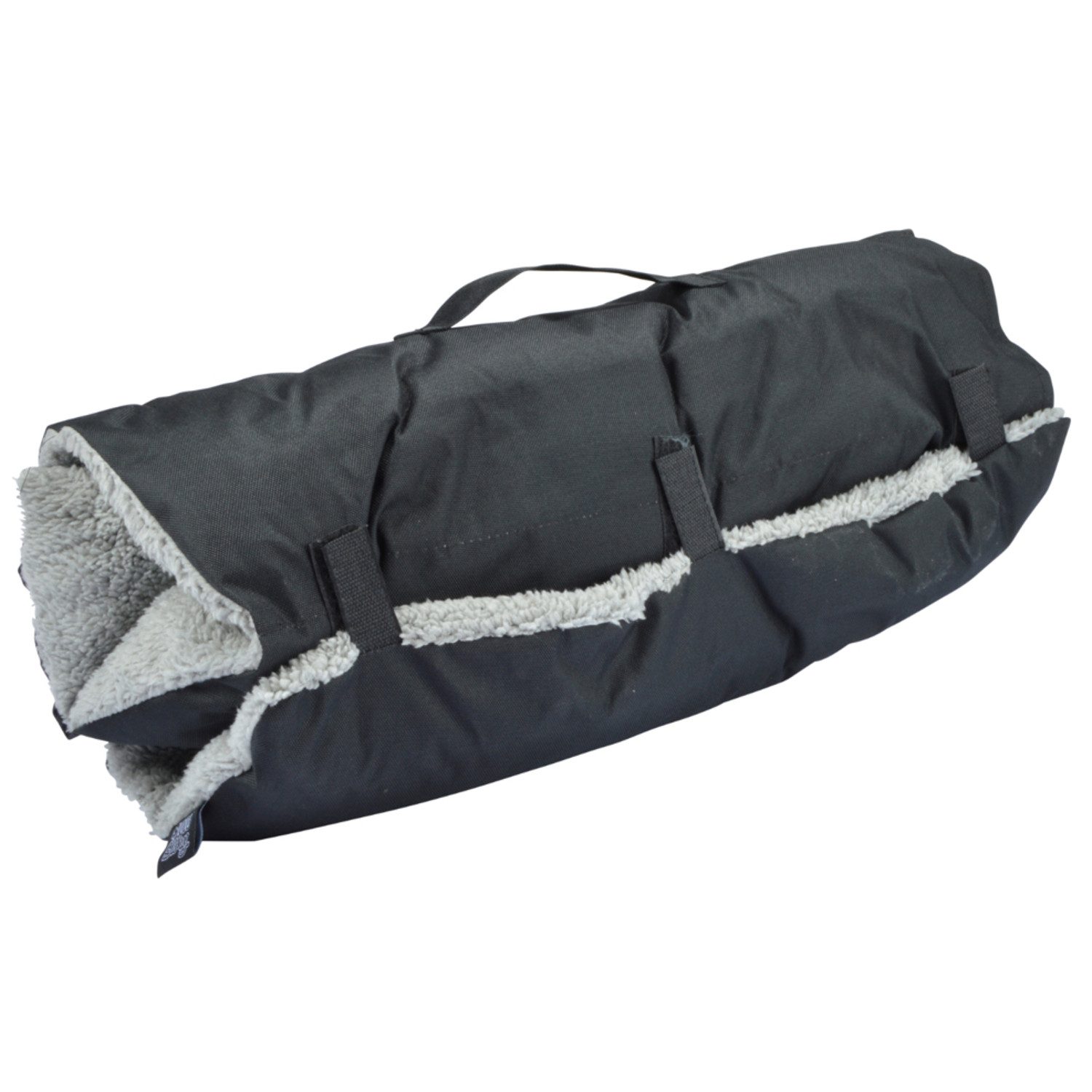 meberg Tierdecke Haustier Reisedecke Schwarz Grau 80 x 50 cm, Hundedecke waschbar wasserabweisend fleckenabweisend