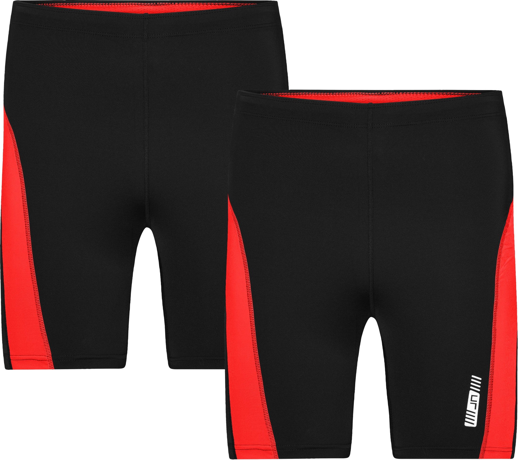 James & Nicholson Laufhose Doppelpack Kurze Lauftights Herren Laufhose Runn günstig online kaufen