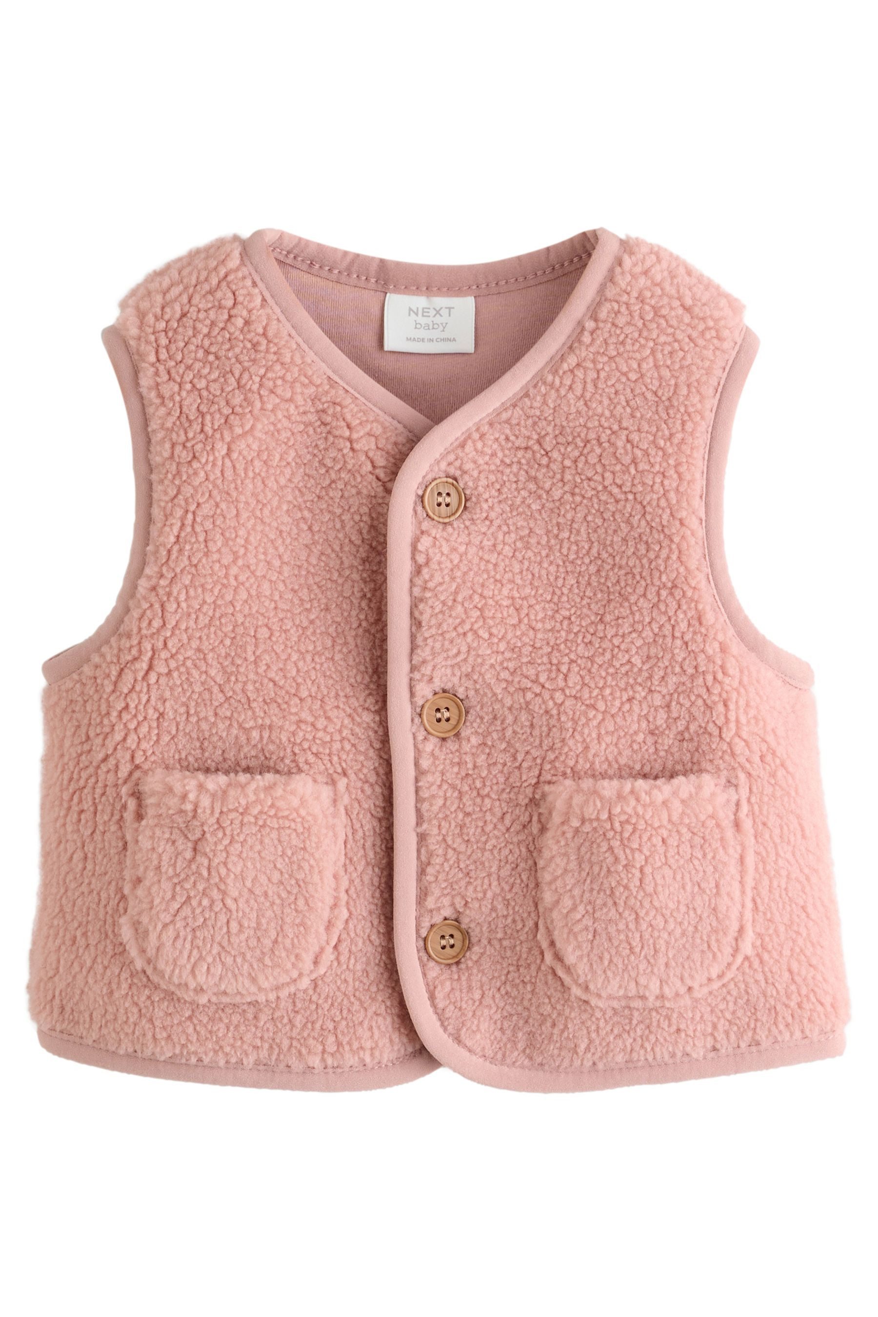 Next Steppweste Babyweste aus Teddyfell (1-tlg)