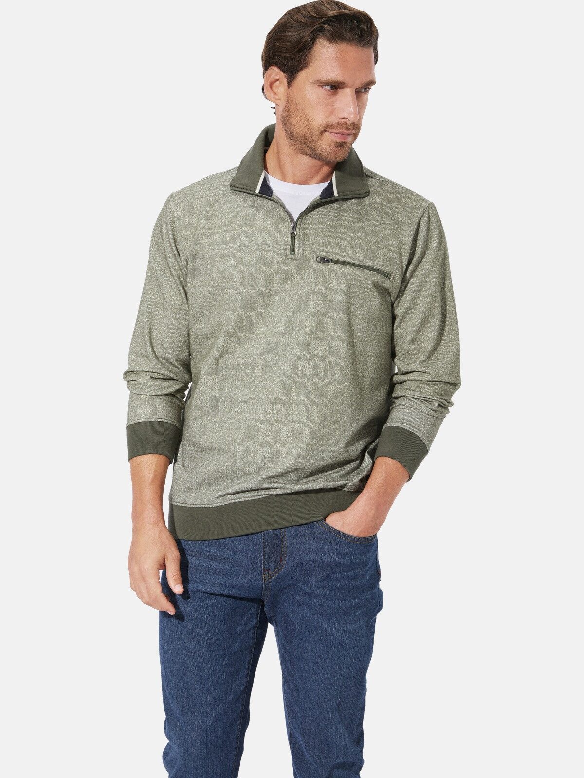 Babista Sweatshirt ELANDOR mit Umlegekragen günstig online kaufen