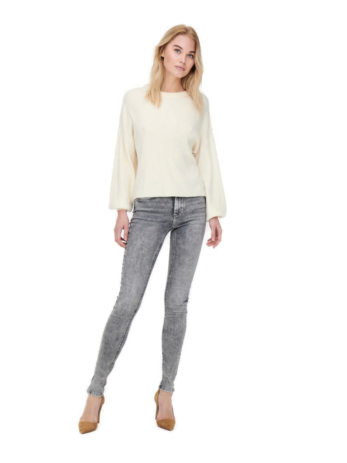 ONLY Skinny-fit-Jeans ONLBLUSH MID mit SK Stretch TAI918