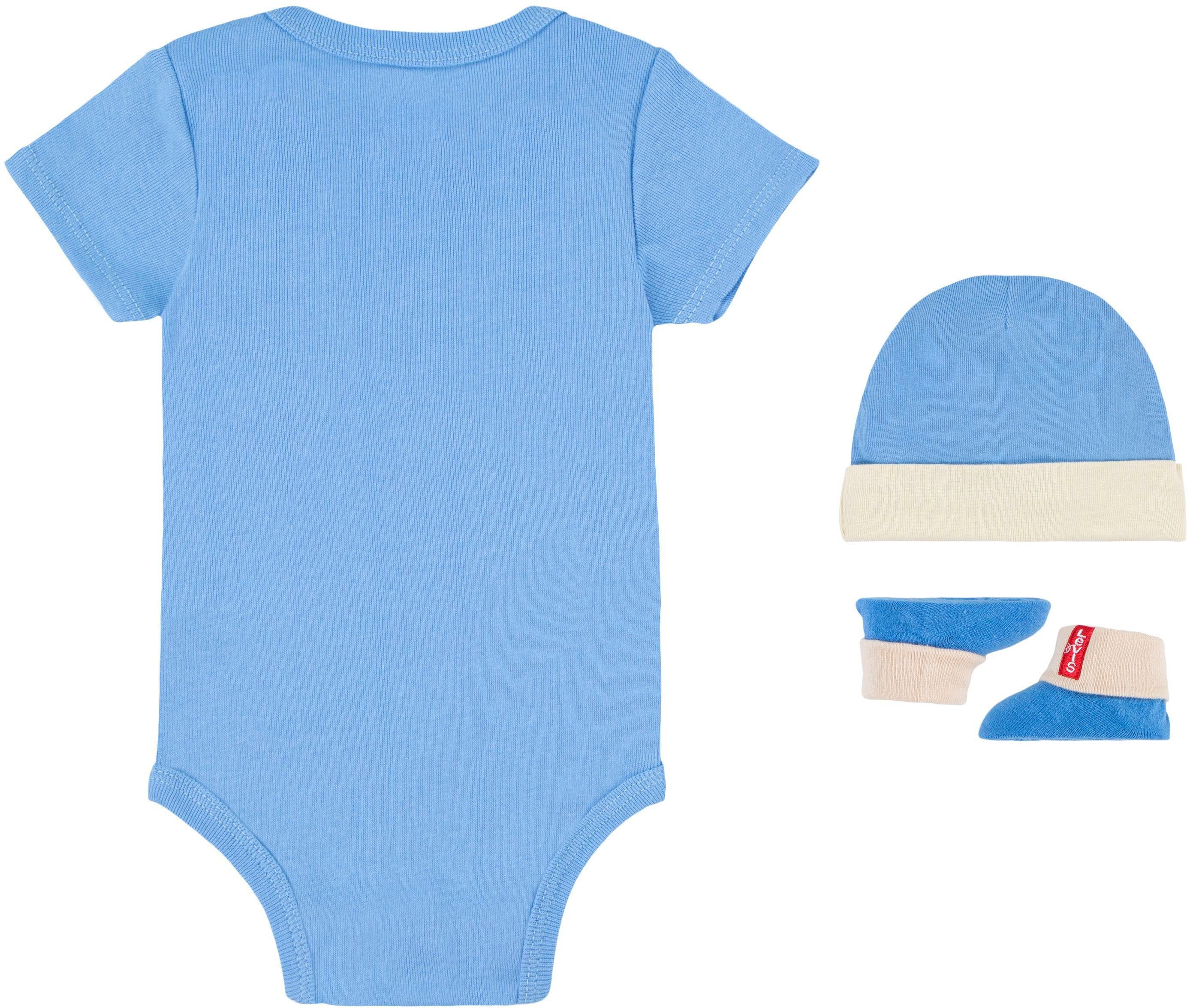 Levi's® Kids Body Neugeborenen-Geschenkset (Set, 3-tlg) UNISEX blue vista