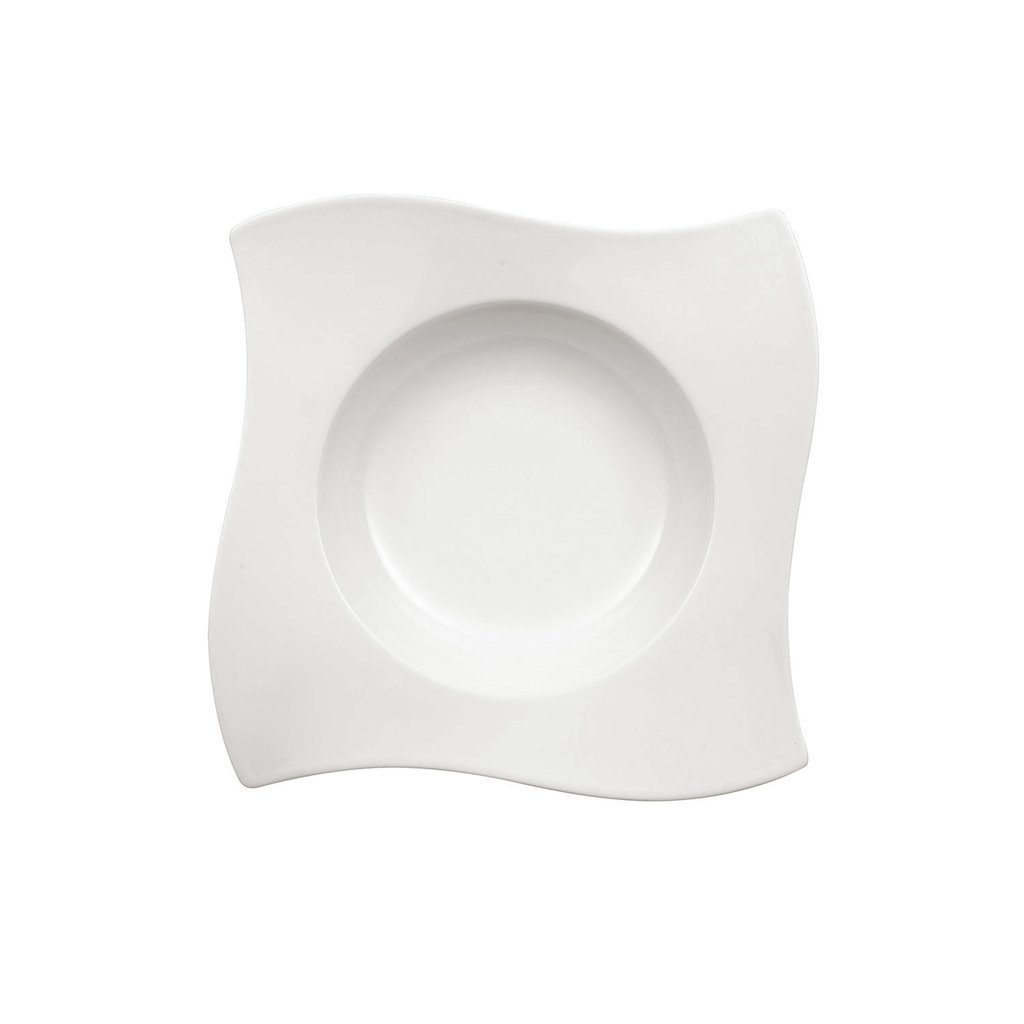 Villeroy & Boch Pastateller NewWave Pasta-Teller, (1 St), Premium Porcelain, mikrow.- & spülm.sicher, Made in Germany
