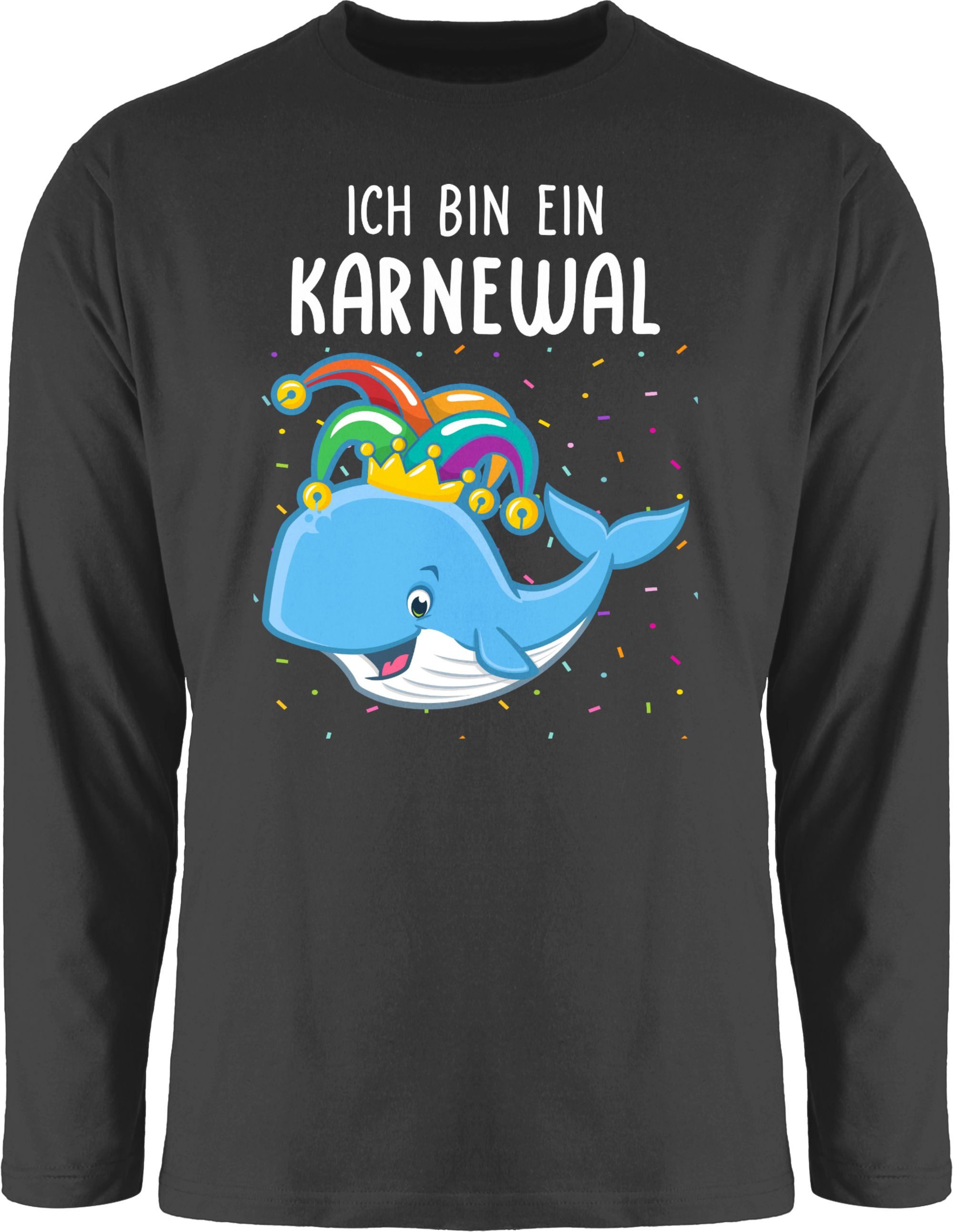 Rundhalsshirt Karnewal Kostüm Fasching I Karneval I Fastnacht I Ich bin ein Karnewal