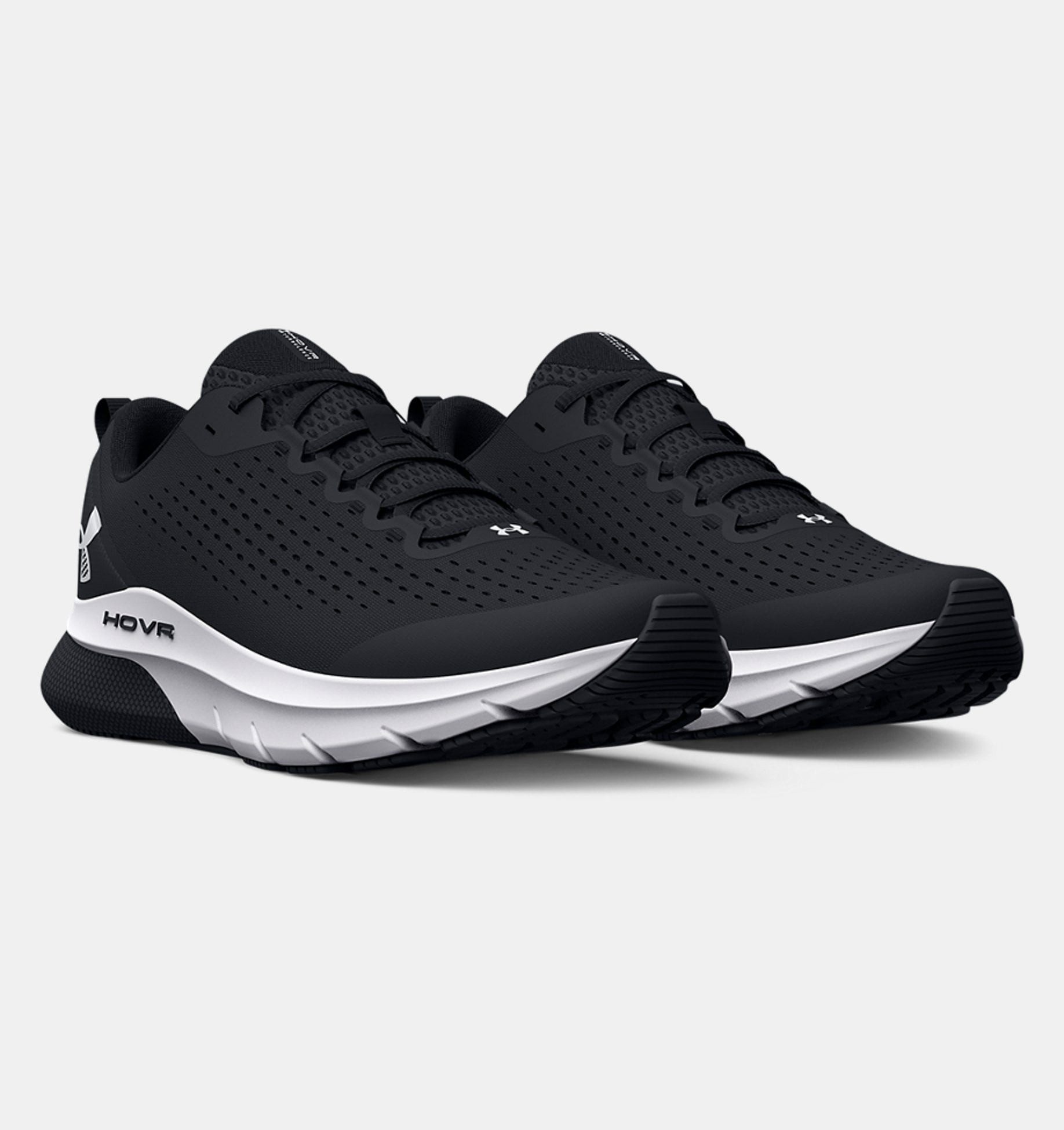 Under Armour® HOVR Turbulence schwarz/weiss Damen Laufschuh