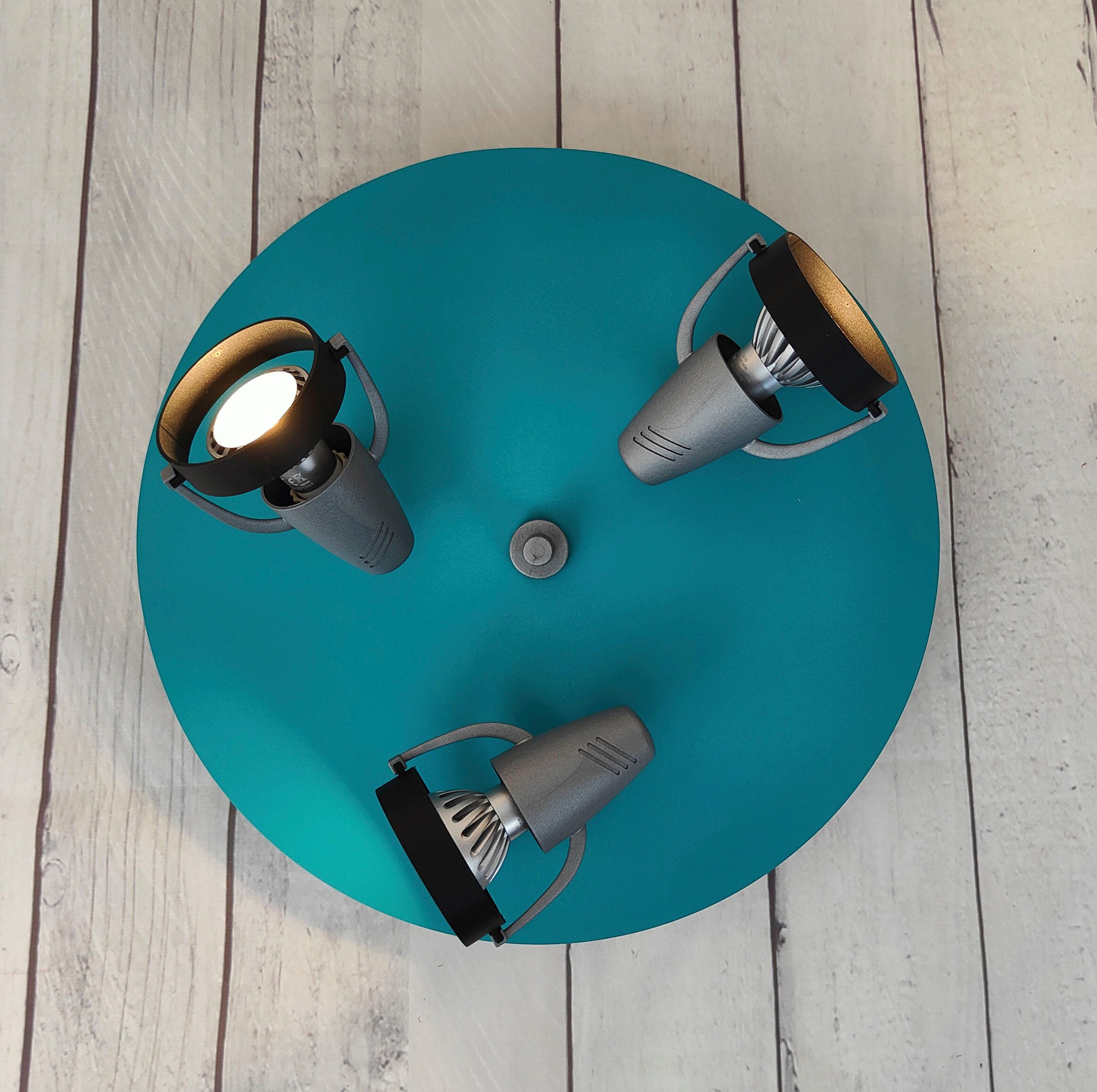 niermann Deckenstrahler Strahler, Kinderlampe, 3 verstellbare Spots, Kinderzimmer