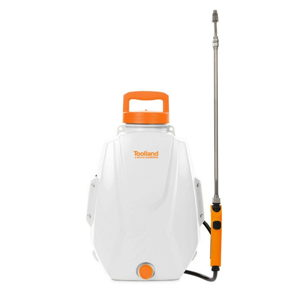 Toolland Drucksprühgerät Toolland Drucksprüher, 12 L Rückensprühgerät, Gartenspritze mit Akku u, (1-tlg)