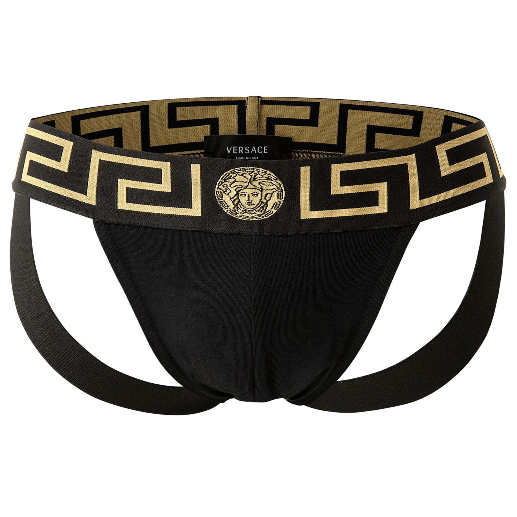 Versace Tanga Herren Jockstrap - Jocks, Tanga Slip, Stretch