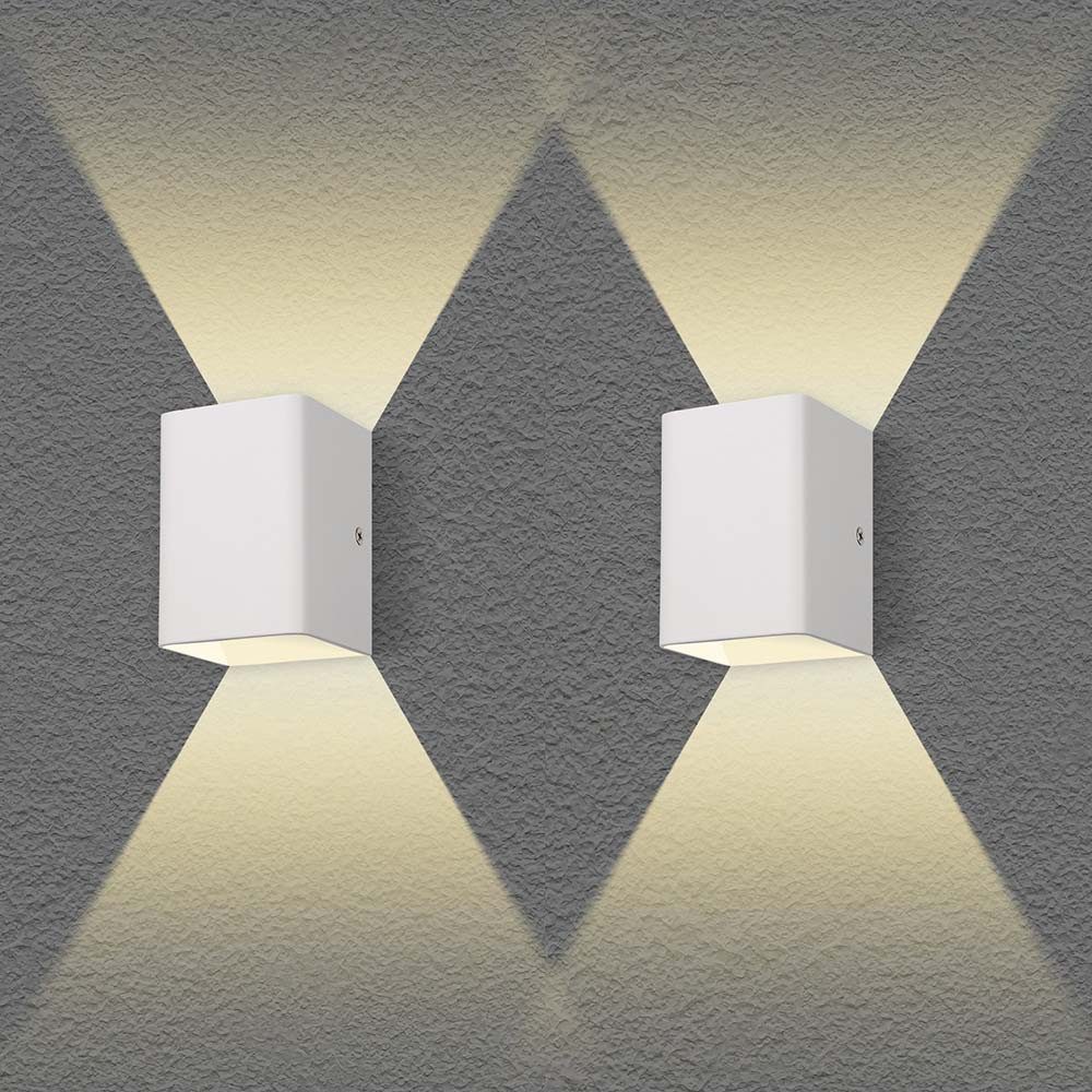 Jibenhome LED Flutlichtstrahler Up-Down-Wandleuchte 10 X günstig online kaufen