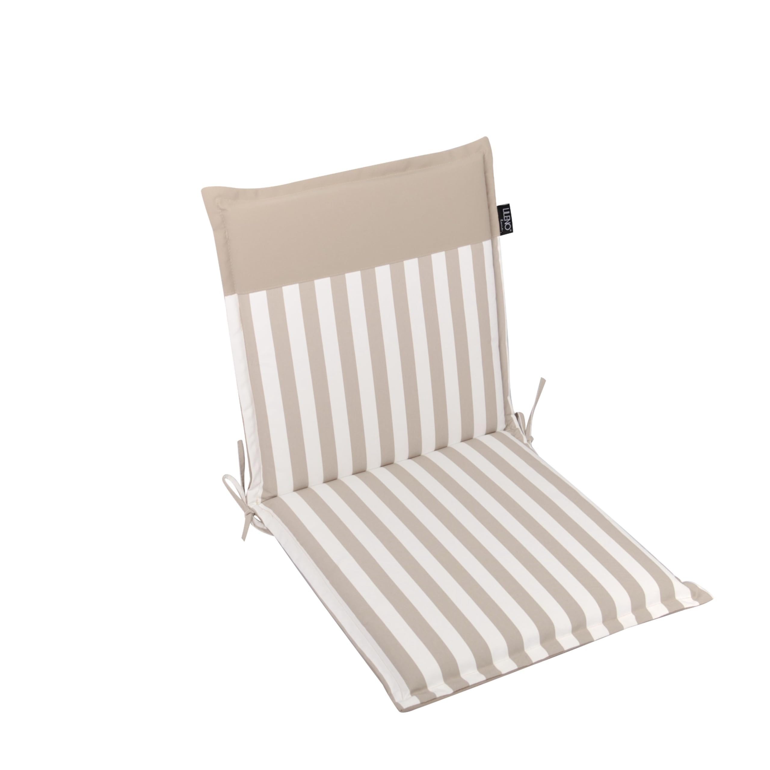LILENO HOME Polsterauflage Gartenstuhl Niedriglehner Auflage, günstig online kaufen