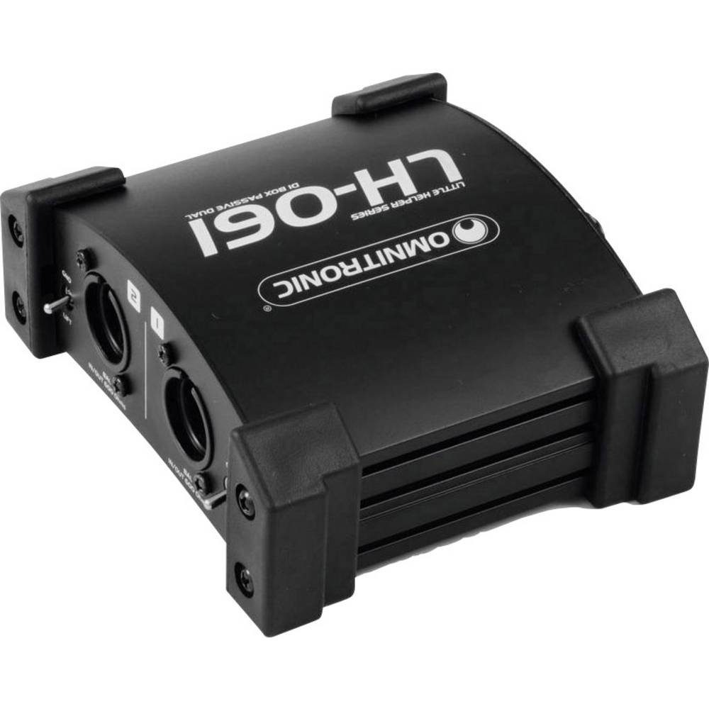 Omnitronic Duale DIBox passiv Lautsprecher (GroundLiftSchalter