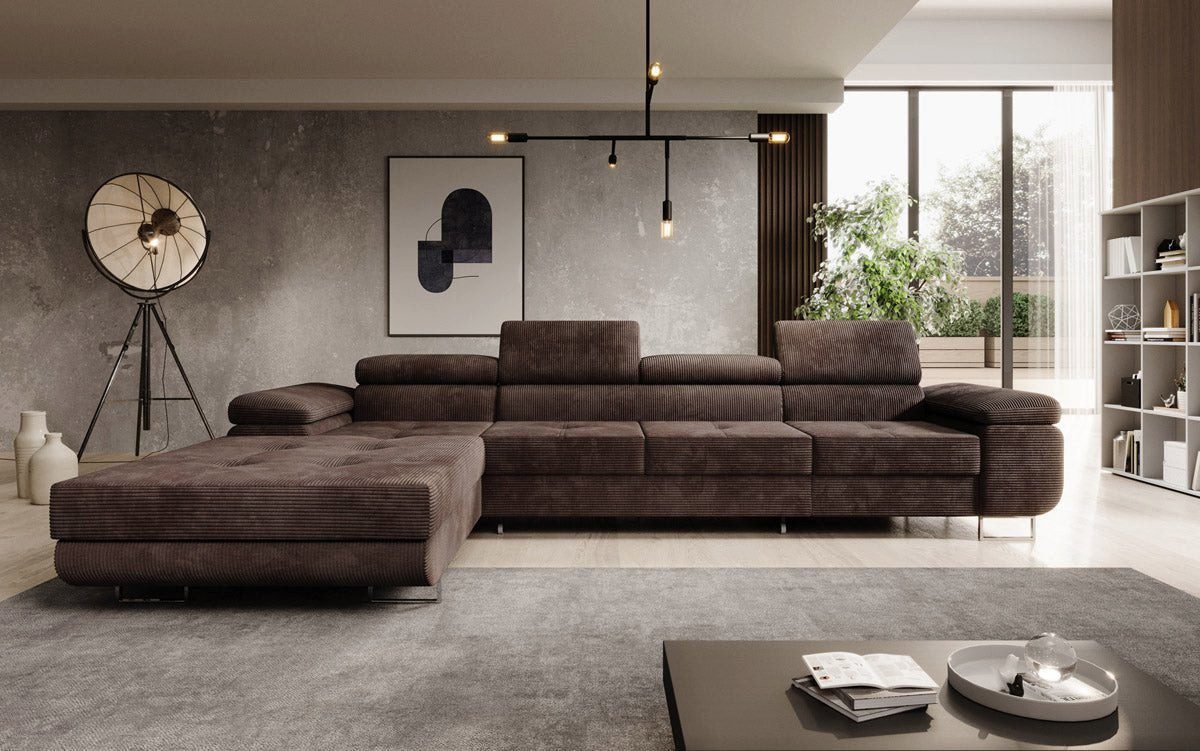 Luxusbetten24 Schlafsofa Designer Sofa Calvera Maxi, günstig online kaufen