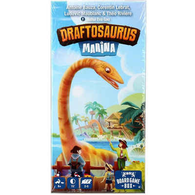 Board Game Box Spiel, Draftosaurus - Marina Erweiterung DE/EN/FR
