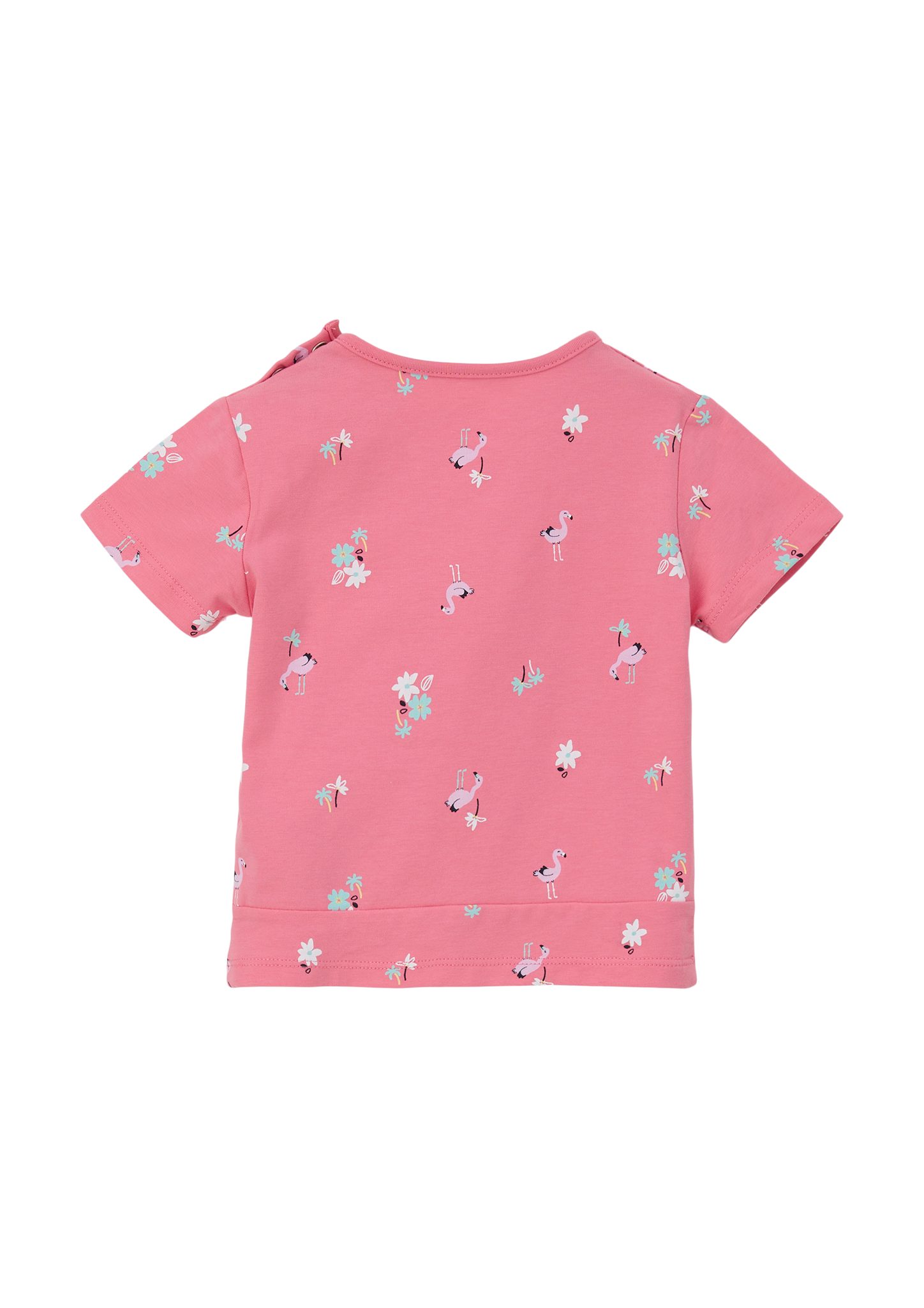 s.Oliver Kurzarmshirt T-Shirt mit Knoten-Detail Knoten günstig online kaufen