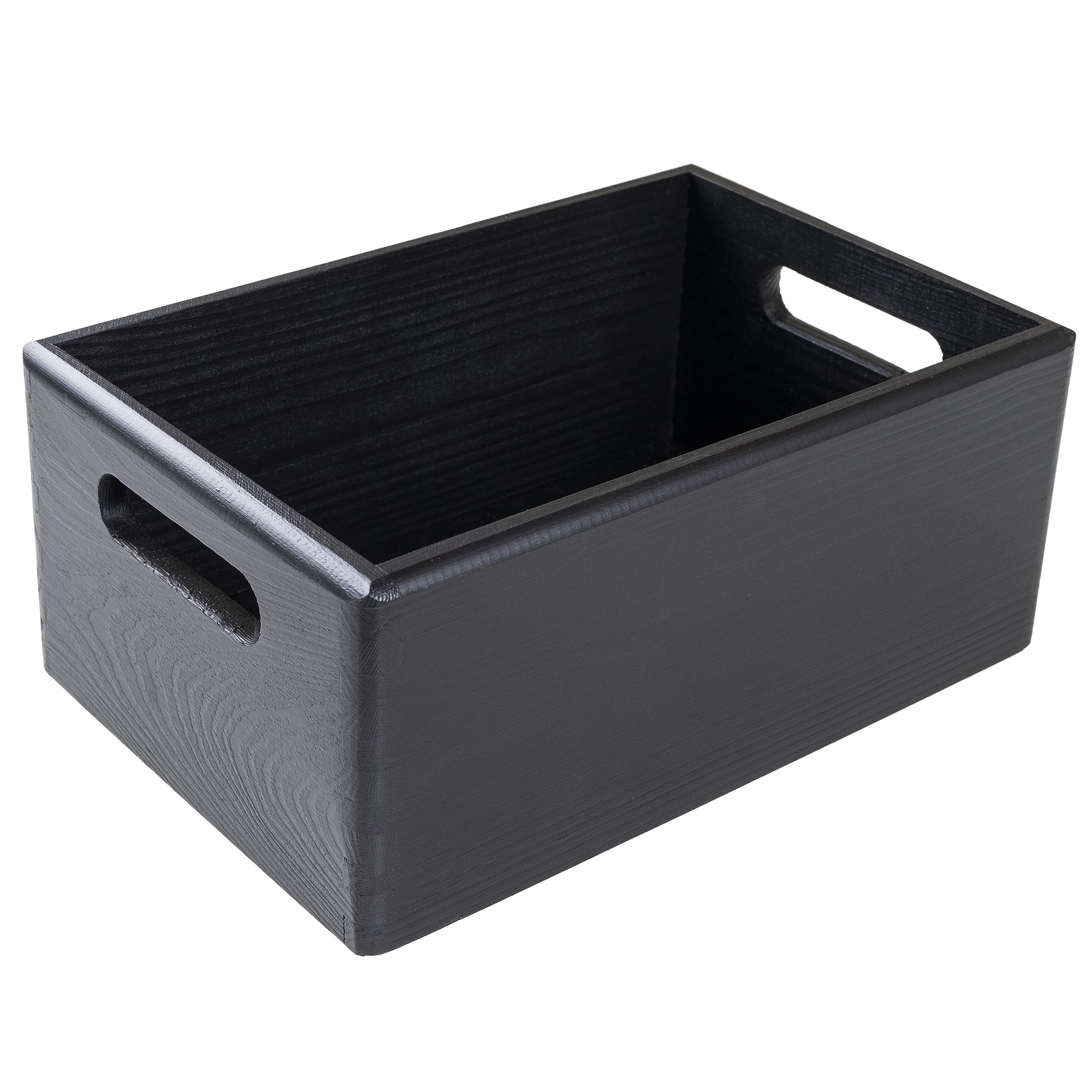 Creative Deco Dekokorb Obstkiste Korb 30x20x13cm (1cm)