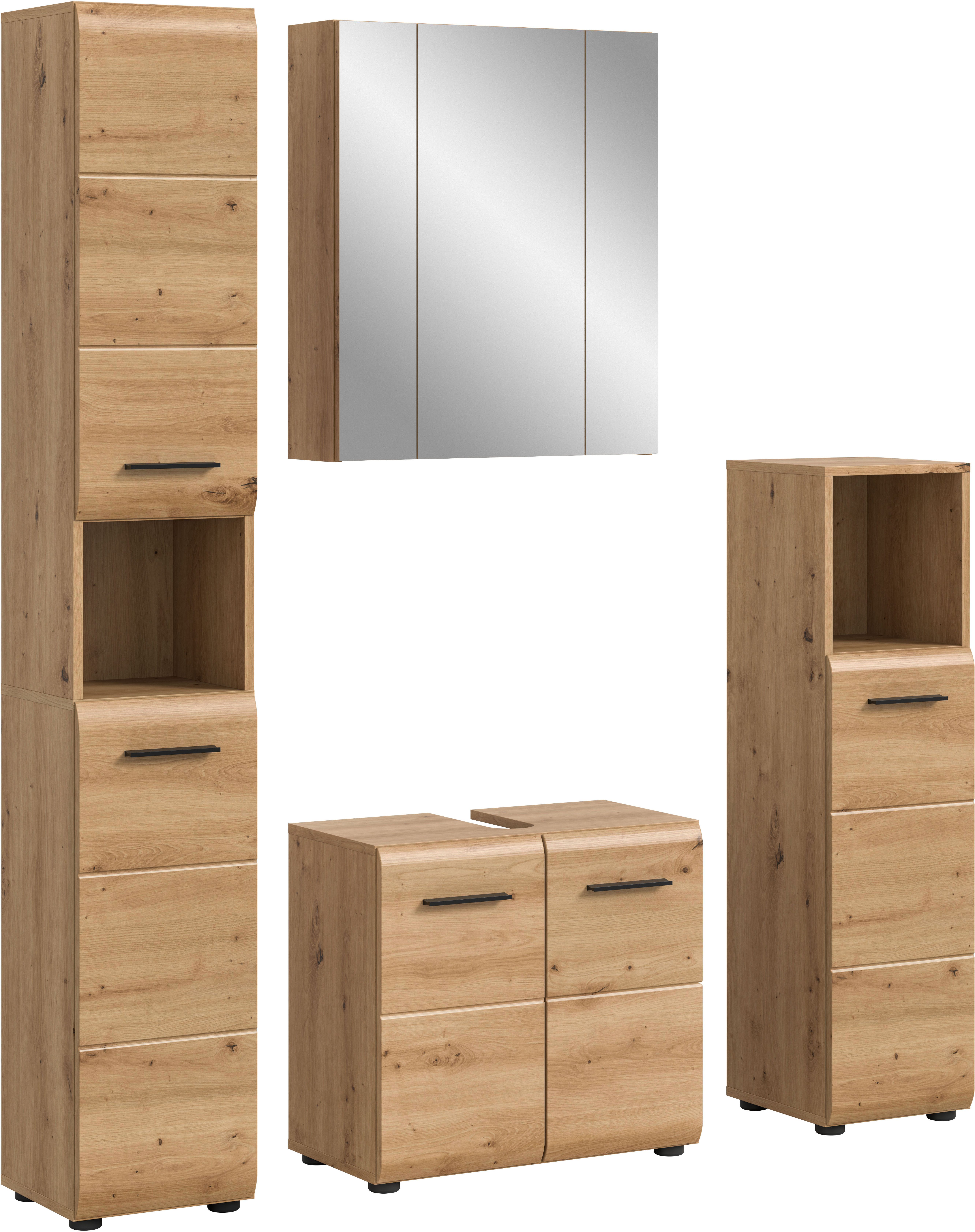 INOSIGN Badezimmer-Set, (Set, 4-St), Florenz, Badkombination günstig online kaufen