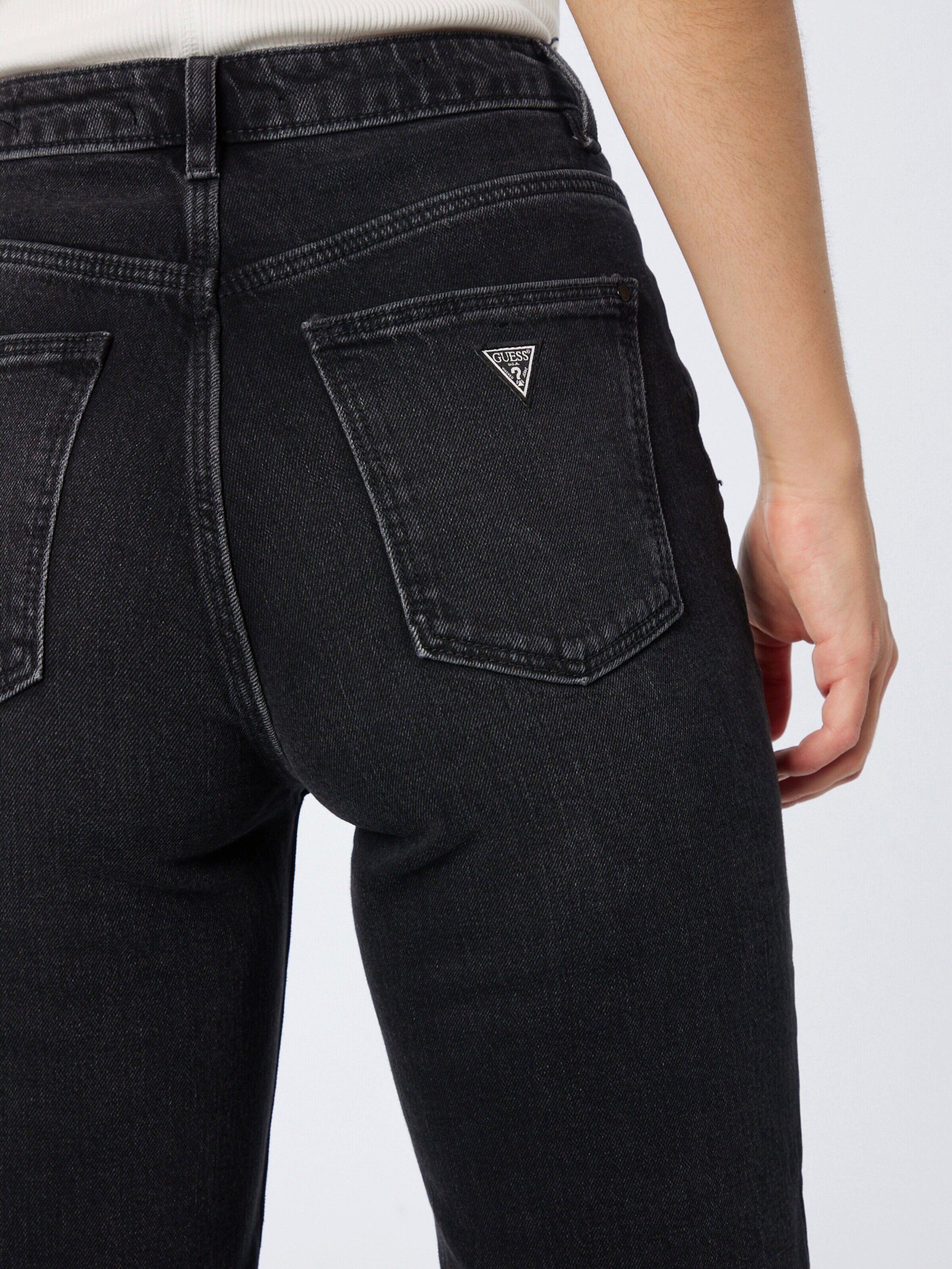 Guess 7/8-Jeans Mom (1-tlg) Plain/ohne Details