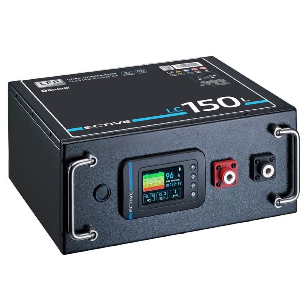 ECTIVE ECTIVE LC 150L LT 12V LiFePO4 Lithium Untersitzbatterie 150Ah Batterie