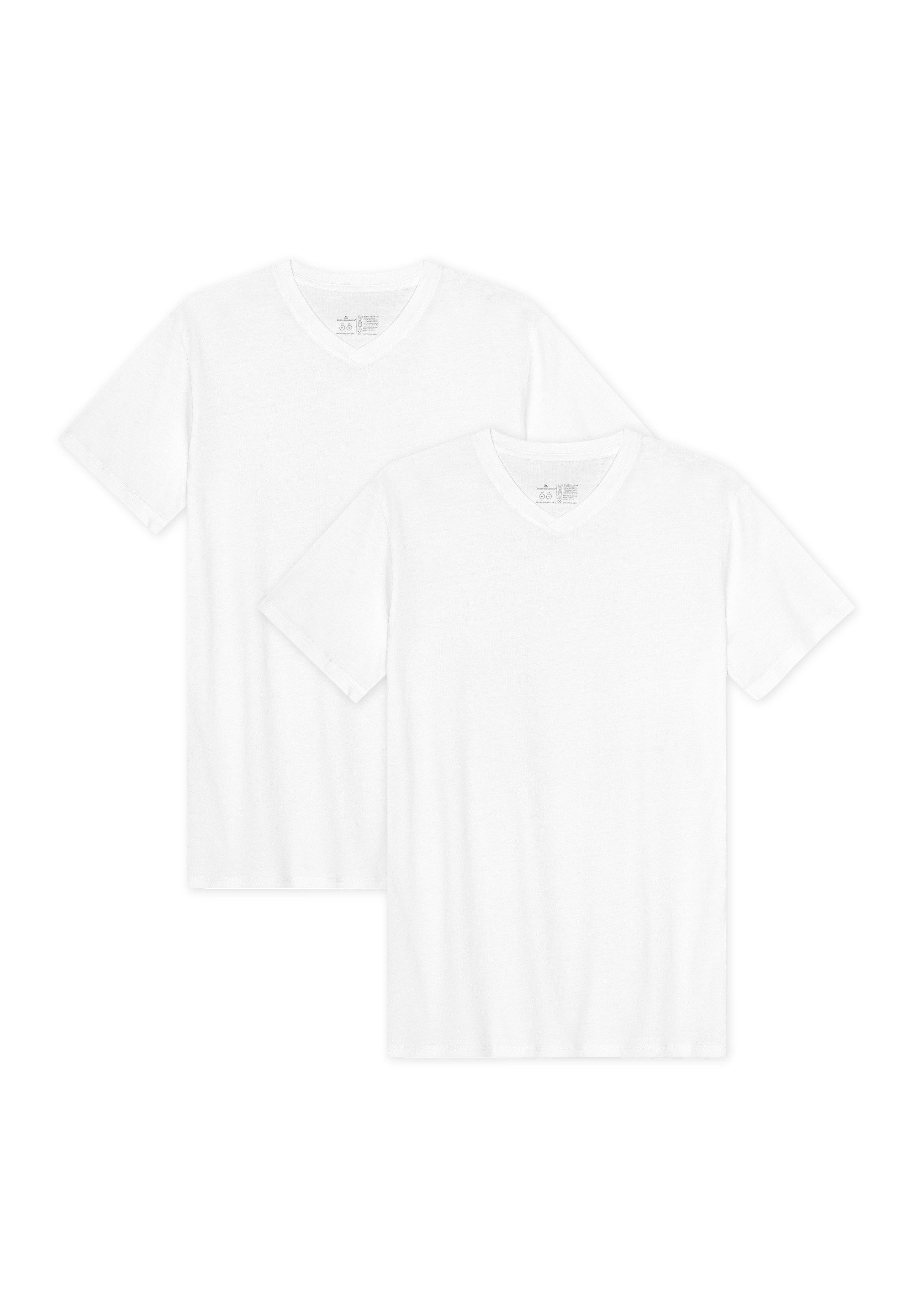 DANISH ENDURANCE T-Shirt V Herren (2er-Pack) aus Modal & Baumwolle, leicht günstig online kaufen